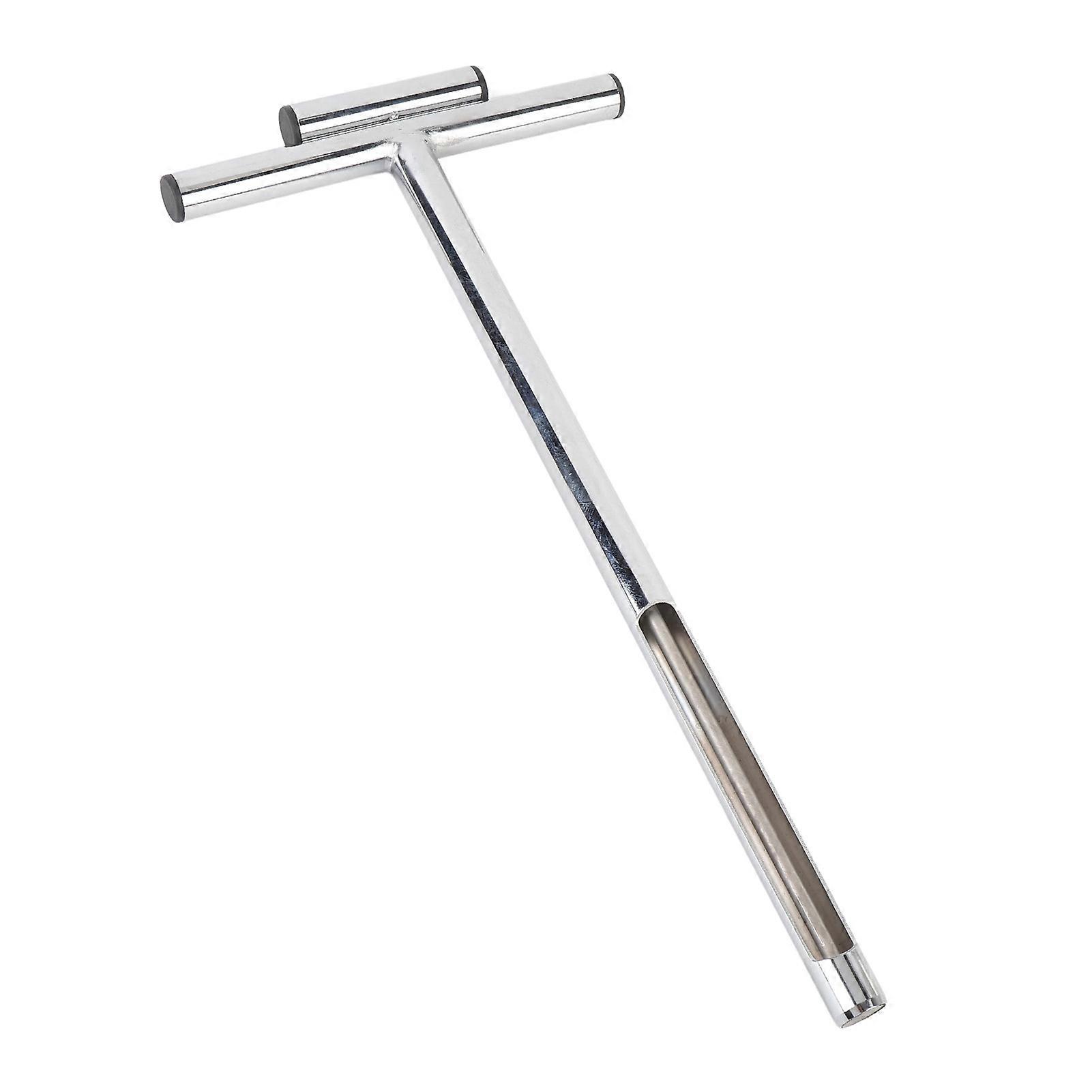 Soil Sample Probe with Ejector Stainless Steel 42x19.8x2cm T Handle