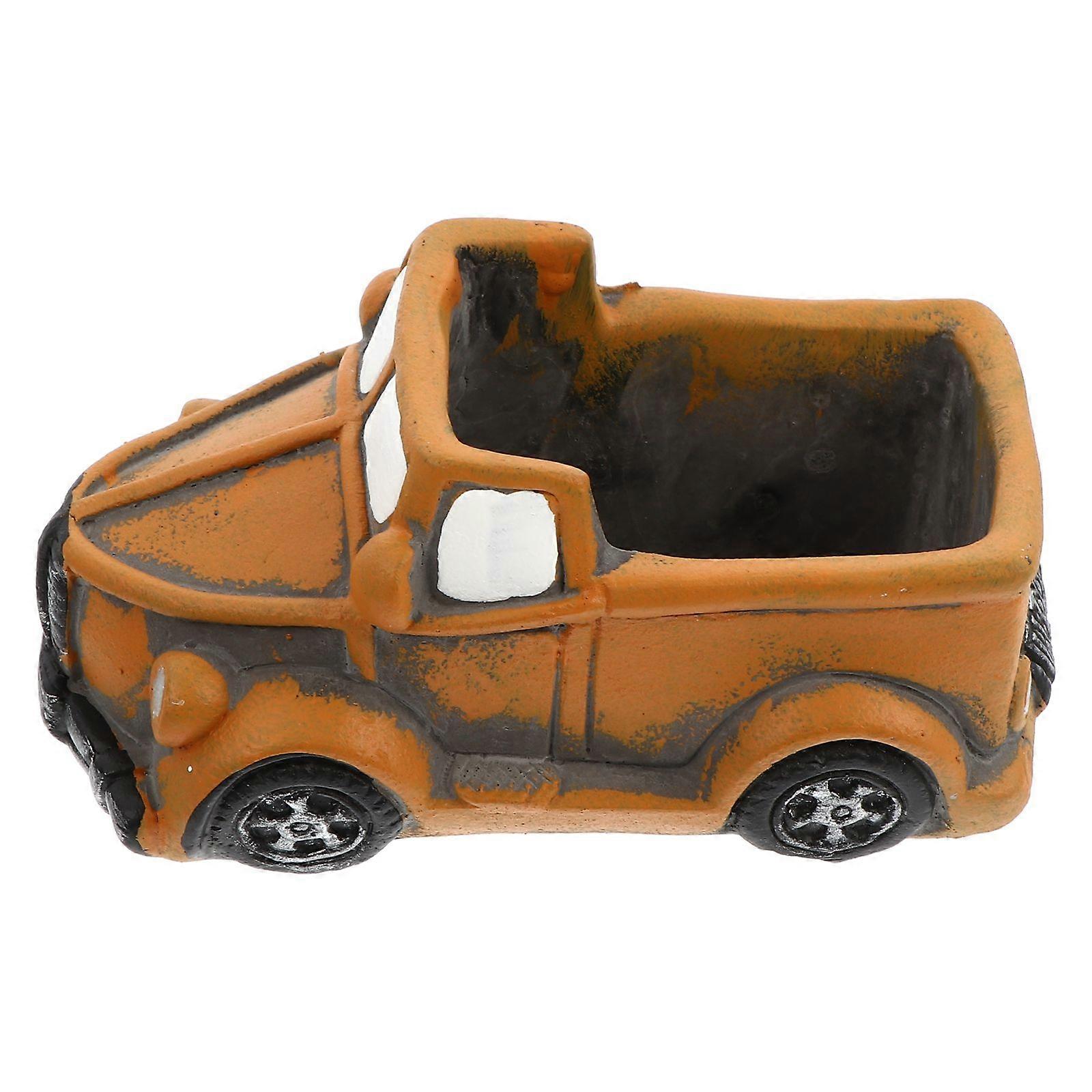 Car Planter Decor Succulent Flowerpot for Decoration 2Pcs Pack