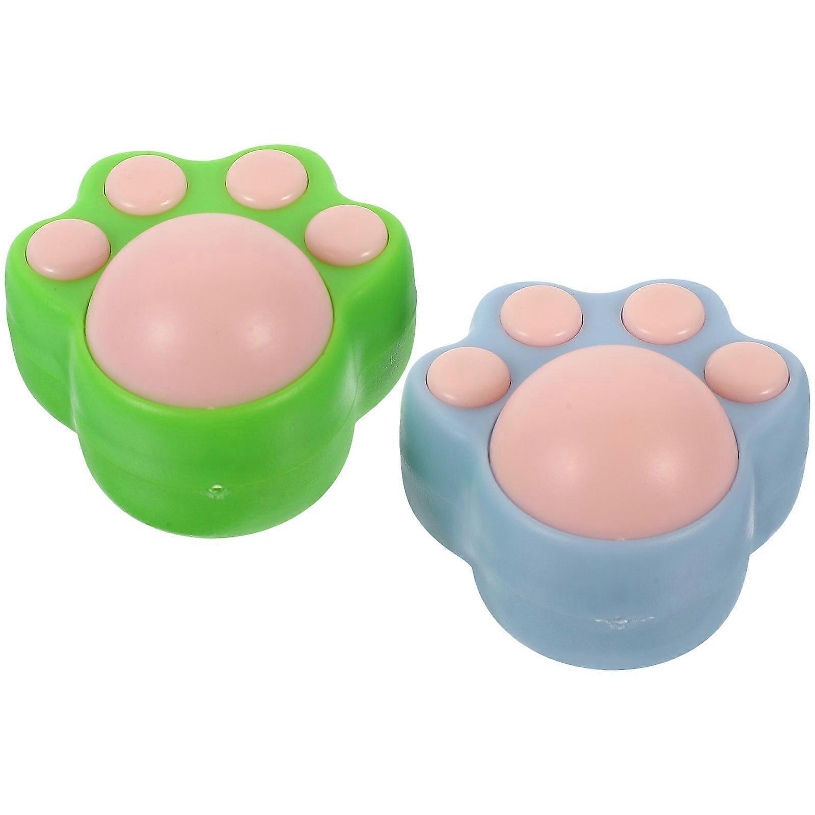 Claw Shape Rotating Catnip Ball Toy for Cat Self-Amusing 2Sets