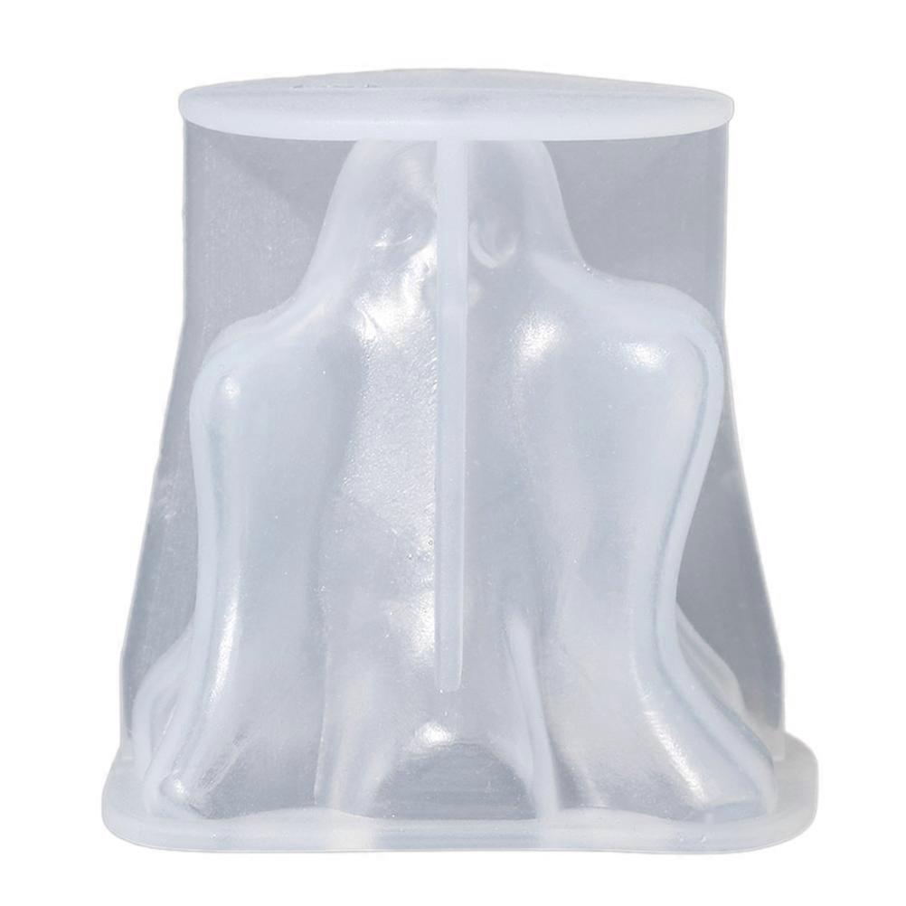 Ghost Shaped Silicone Ice Mold Handmade Craft Mold for Home 3Pcs Set