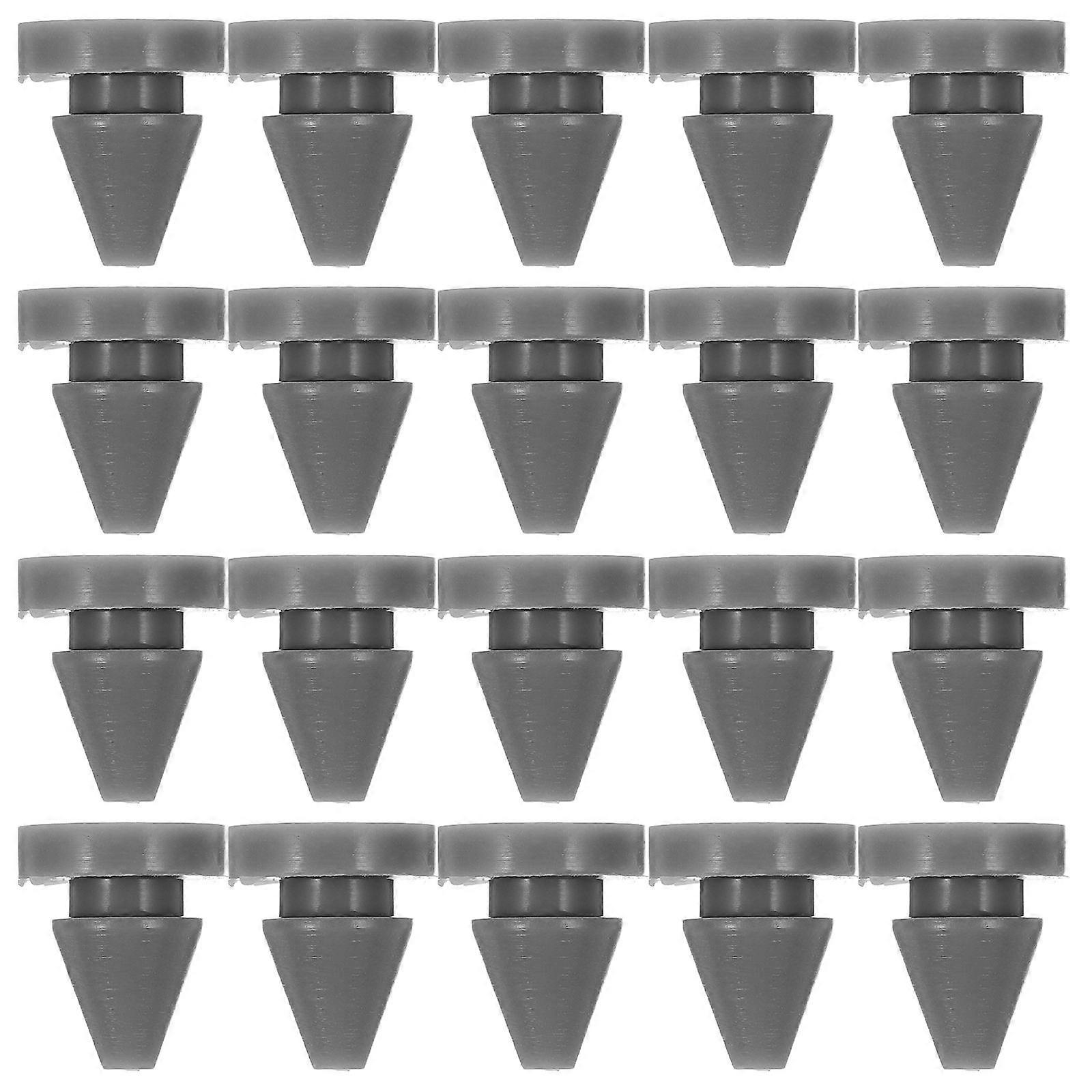 Durable Silicone Door Bumper Guards for Cabinet and Elevator Doors 100Pcs