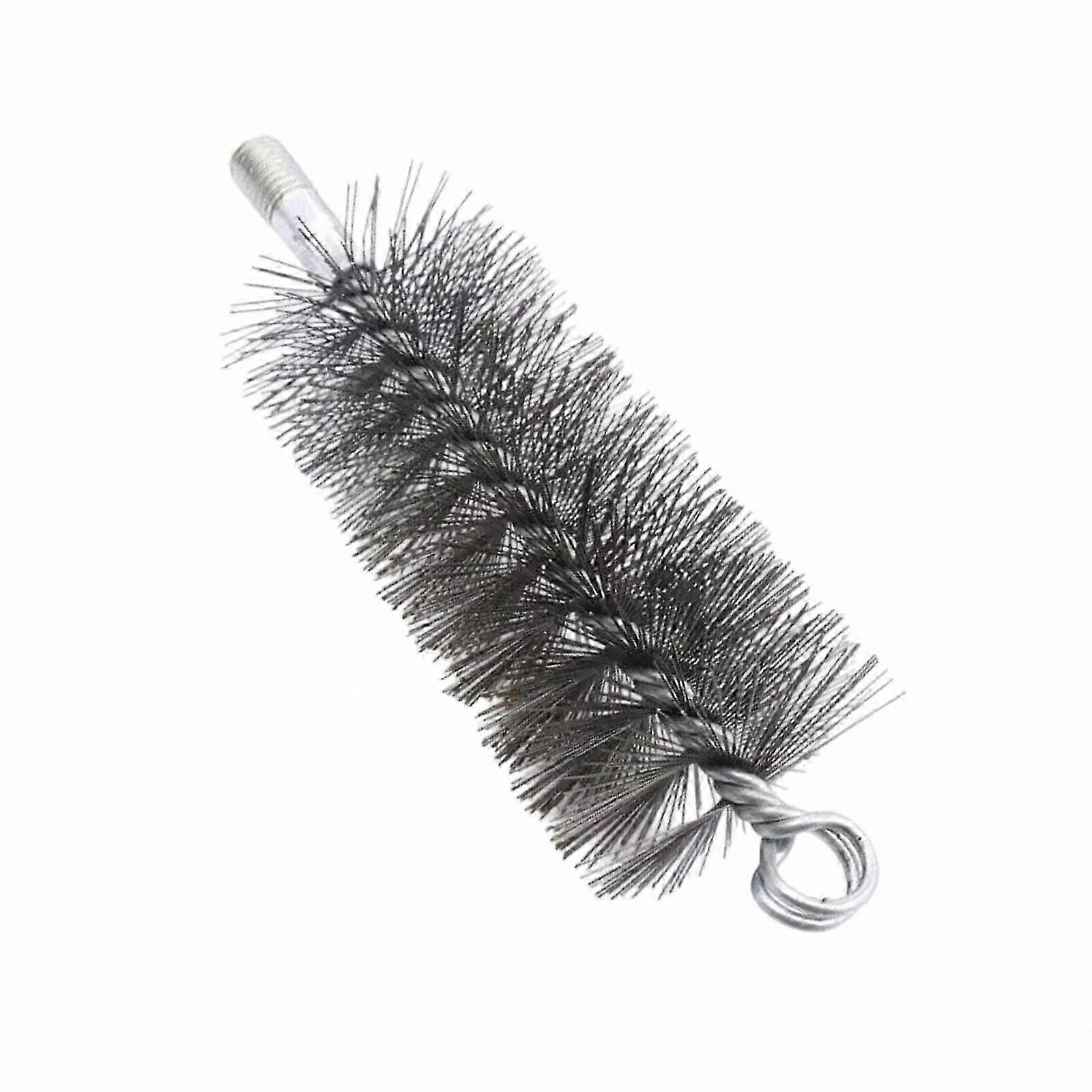 Heavy-Duty Flue Cleaning Brush for Gas, Wood, and Coal Fireplaces, 120mm Diameter, Prevents Clogs and Build-Up in Chimney Conduits