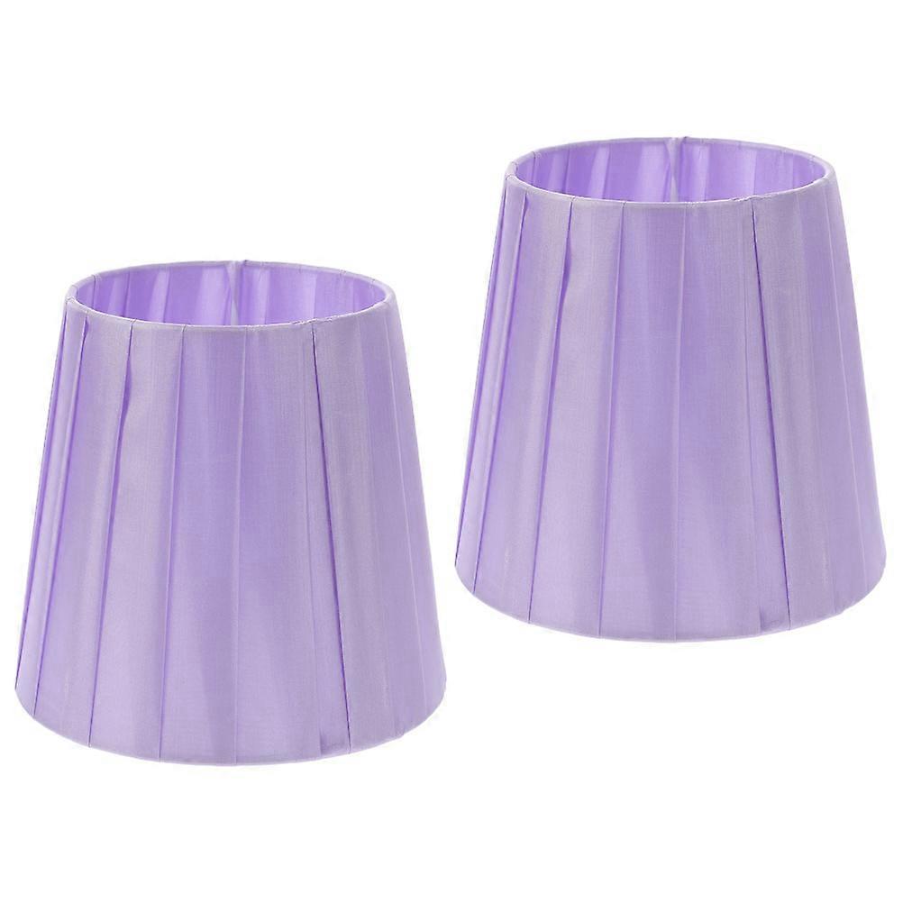 Purple Small Lampshade for Wall Lamp Decorative 10Pcs Set