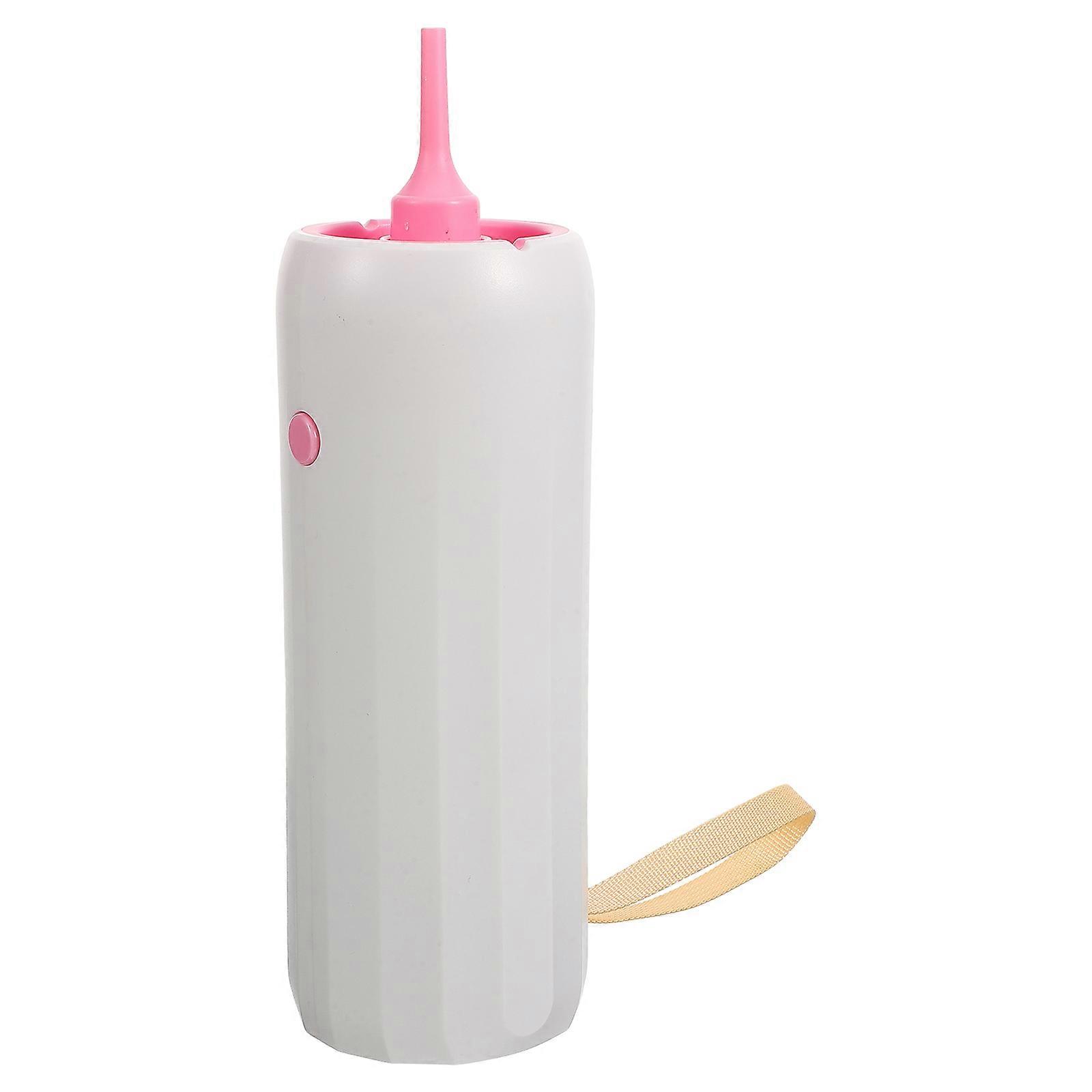 Electric Balloon Inflator Pump Balloon Machine for Balls Pink ABS