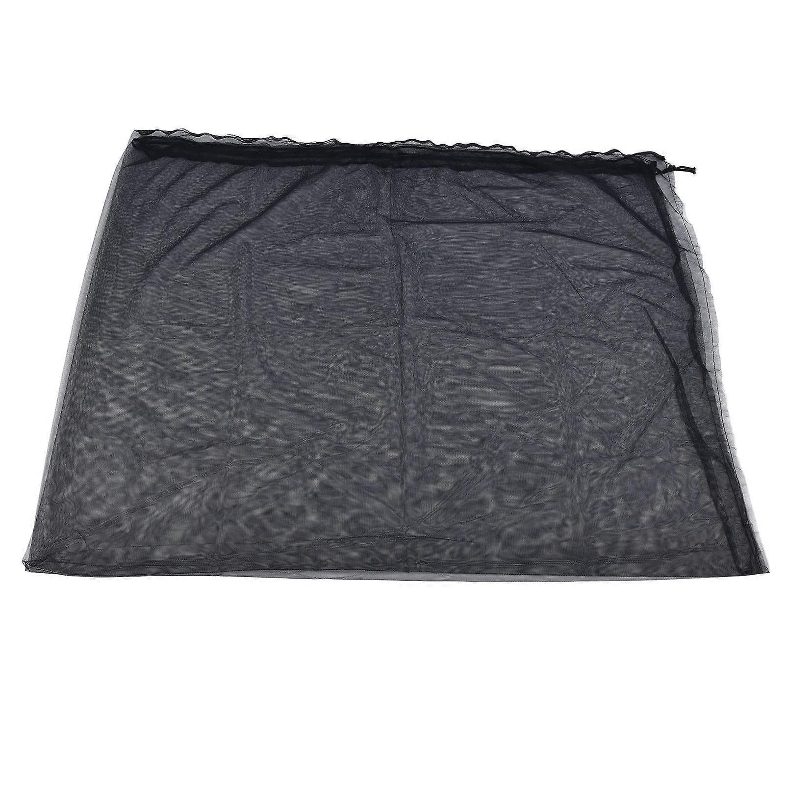 4.9x3.3ft Garden Plant Cover Drawstring Reusable Environmental Protection Plant Netting Bag for Fruit TreeBlack