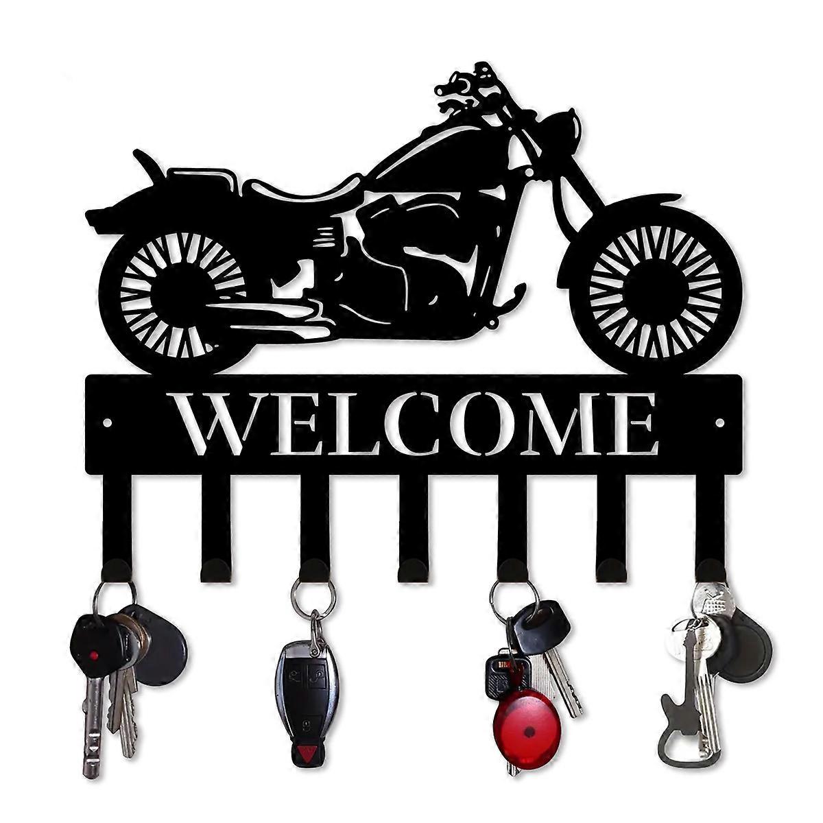 1PC  Motorcycle Metal Hook Storage Hanger Holder for Keys Towels Clothes Hats
