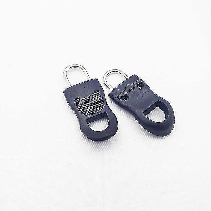 10pcs Metal Zipper Head Slider Zipper Bottom Sliders Retainer Insertion Pin for Coats Jacket DIY Sewing Replacement
