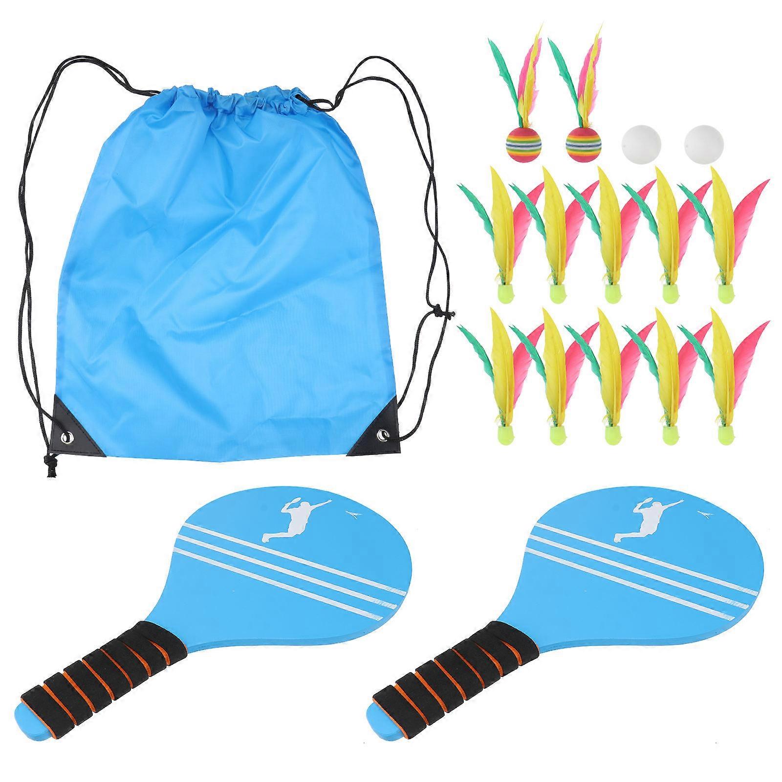 Children Game Toy Badminton Cricket Racket Set for Kids 2Pcs