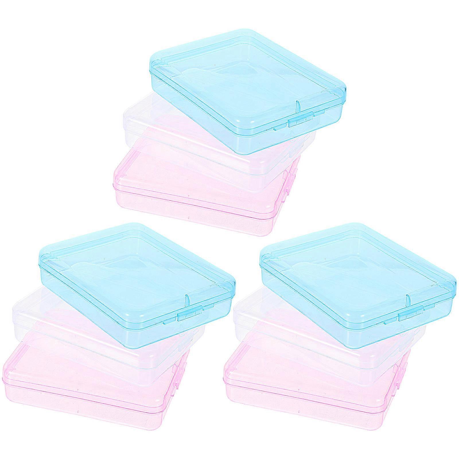Makeup Sponge Case for Storage 45Pcs Assorted Color Small Plastic Organizer