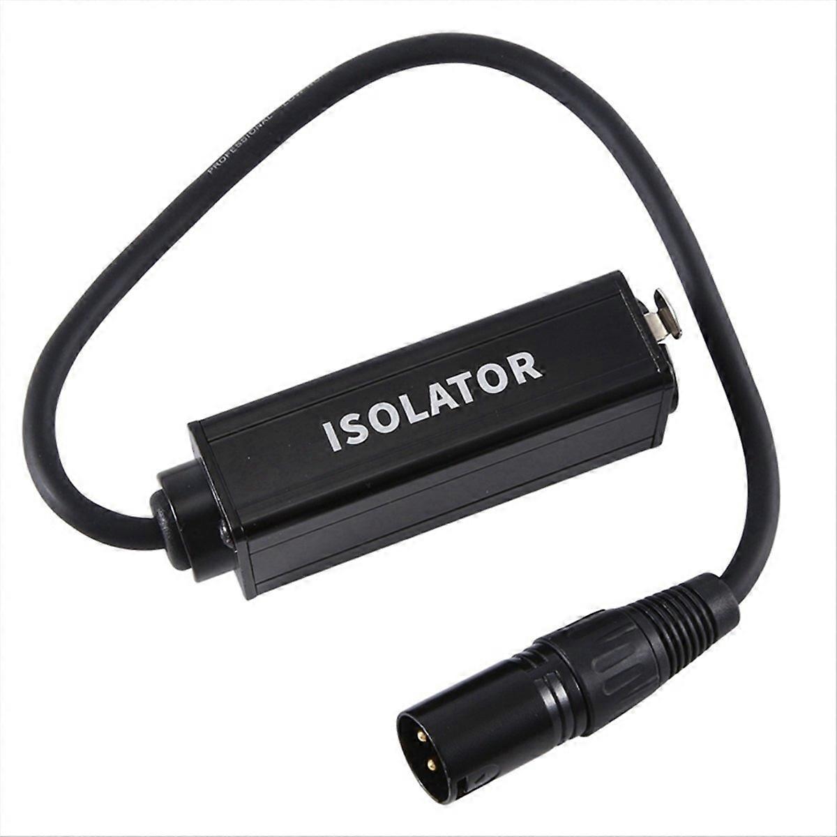 Audio Cable Isolator Noise Ground Loop Audio Isolator XLR elimineert, vrouwelijk naar mannelijk