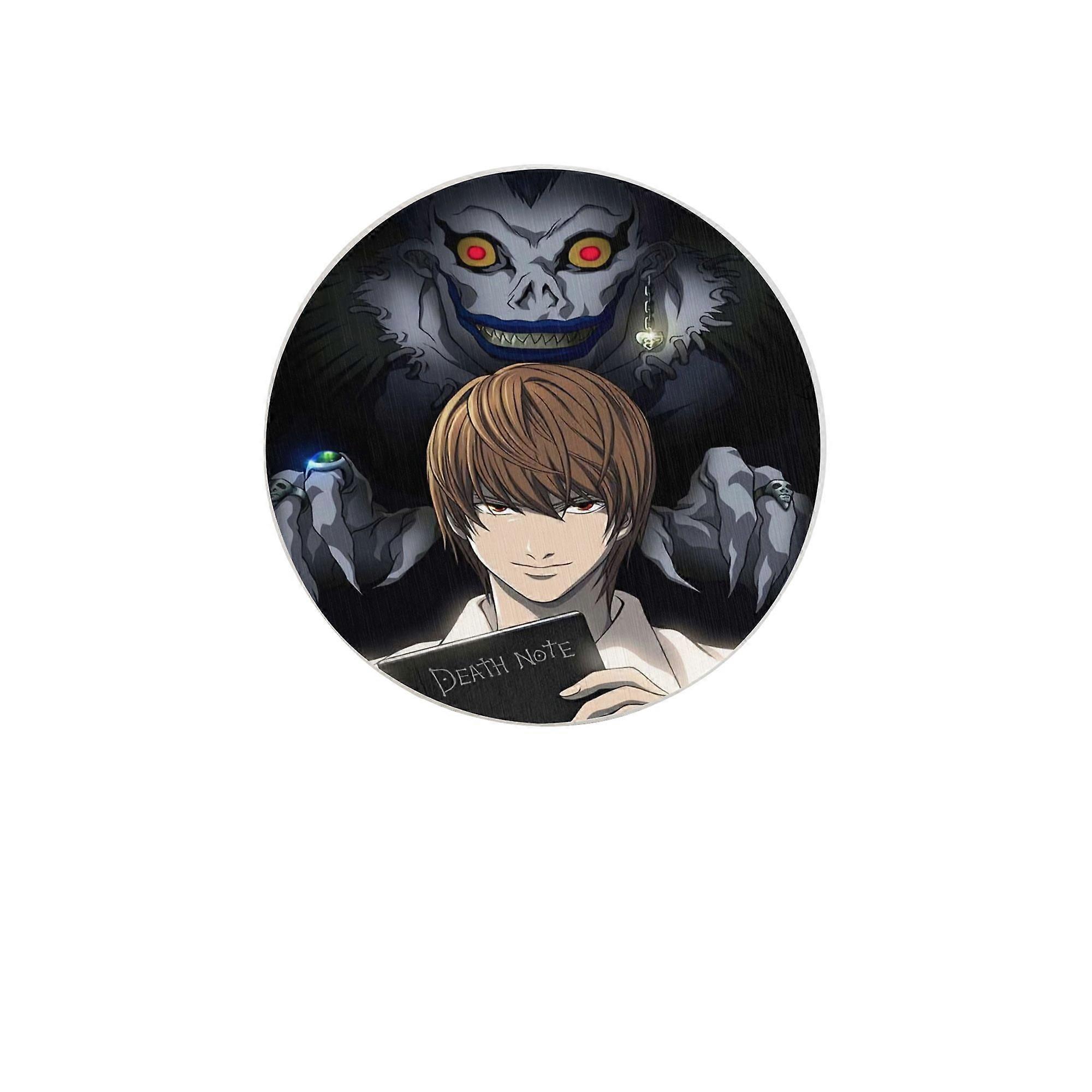Death Note Absorbent diatomaceous earth coaster, odorless diatomaceous earth non-slip insulation protects the table top from damage One Size