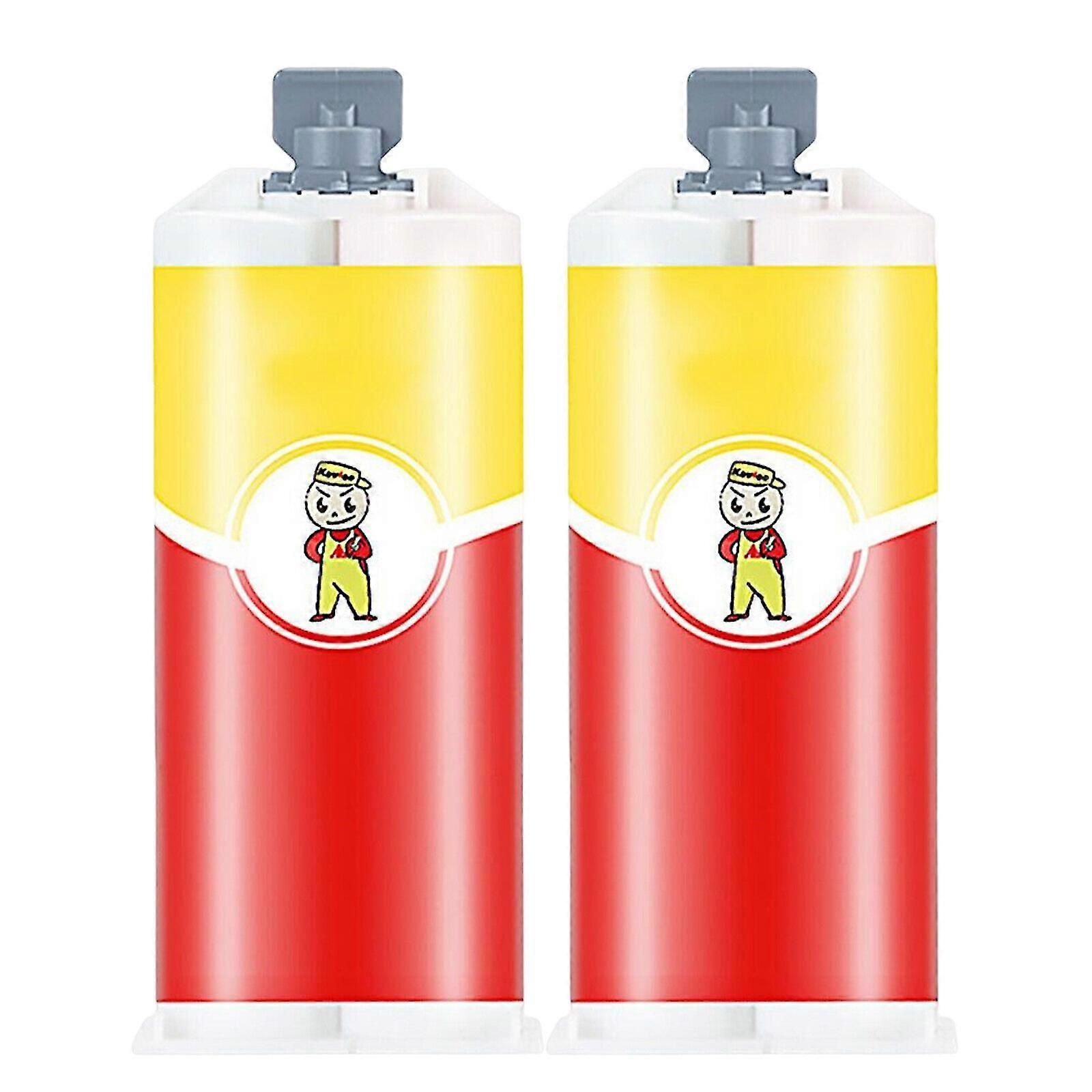 2PC All-Purpose Repair Glue Casting Repair Glue for Metal Agent bonding Paste NEW