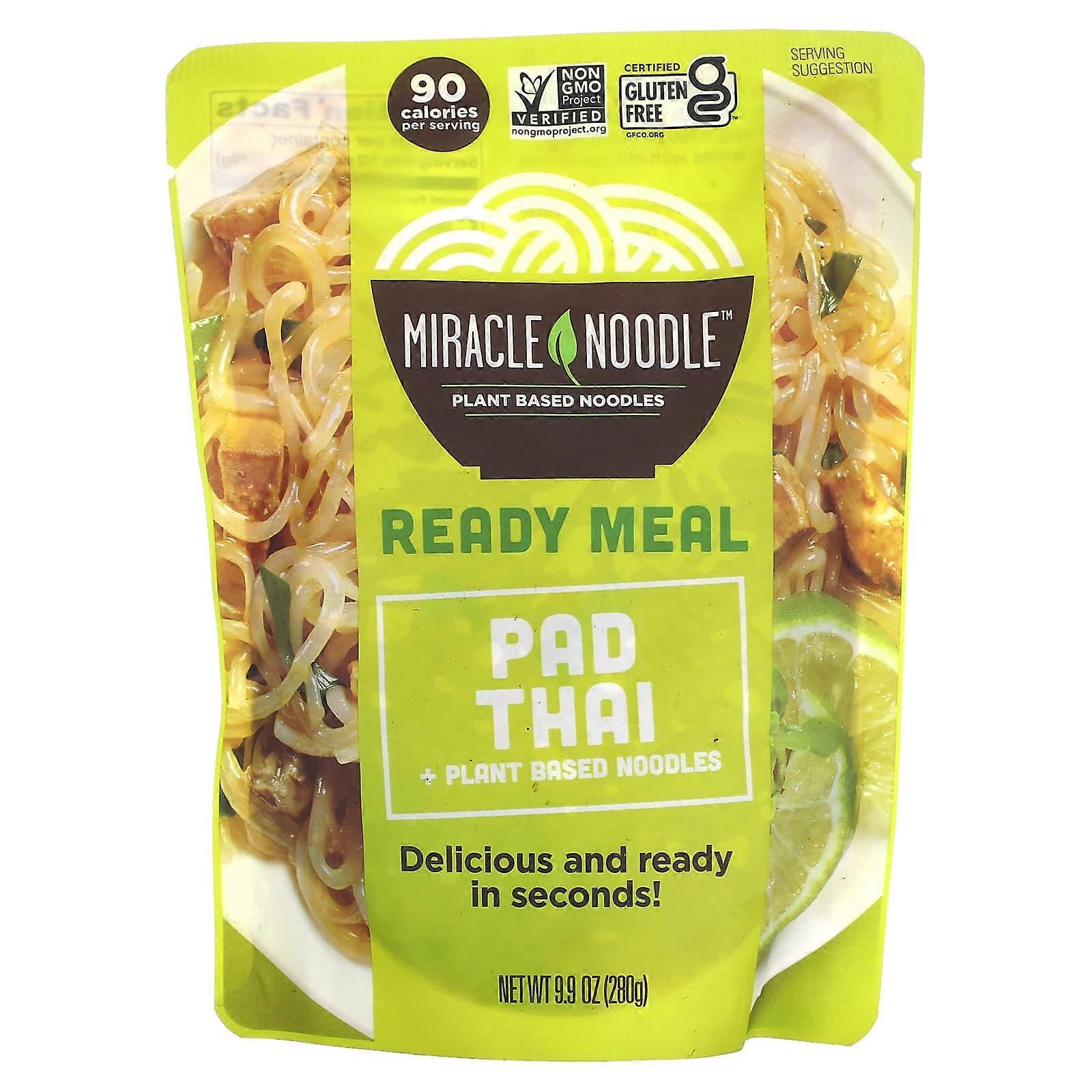 Ready Meal, Pad Thai + Plant Based Noodles, 9.9 oz (280 g)