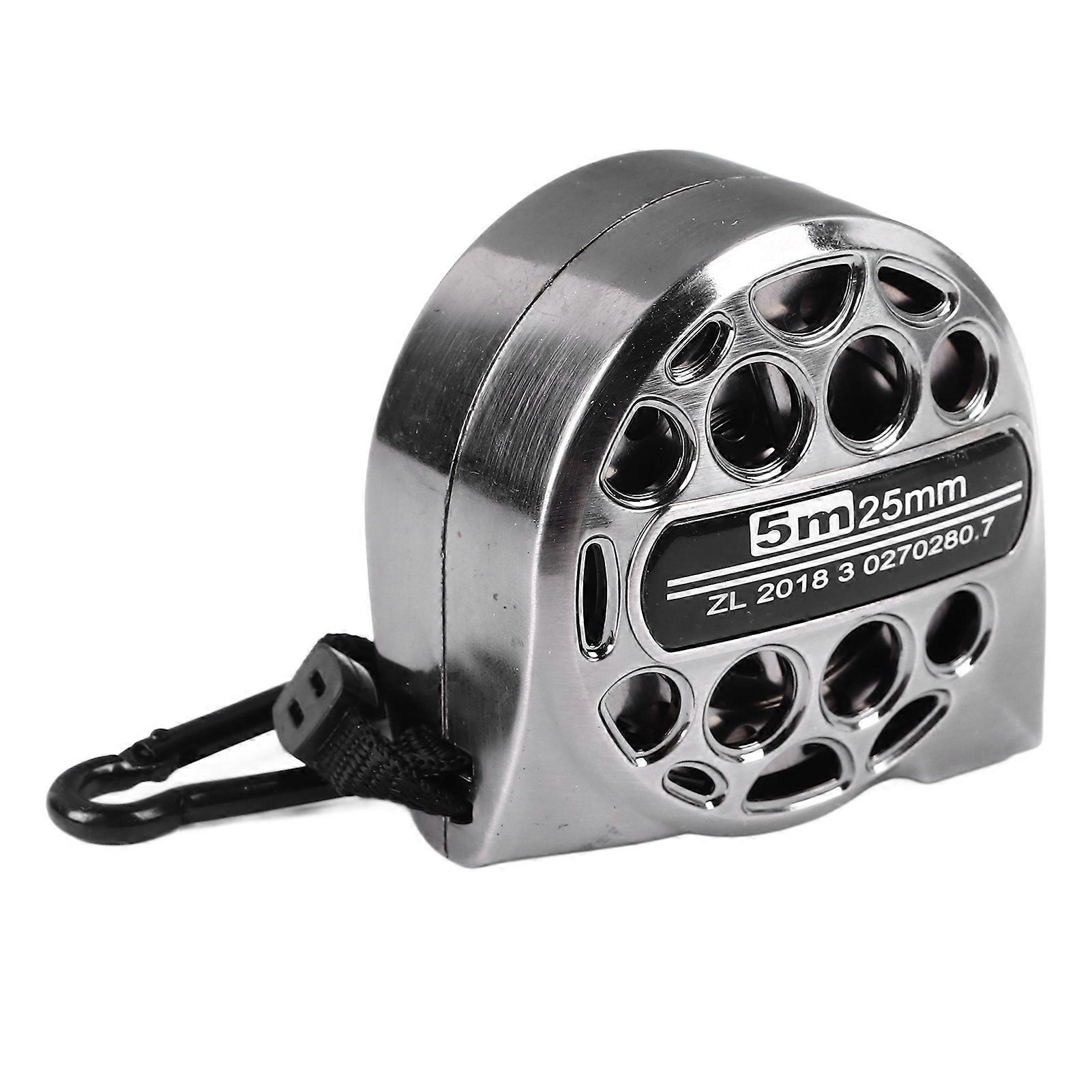 5m Stainless Steel Measuring Tape Double Sided Retractable Ruler