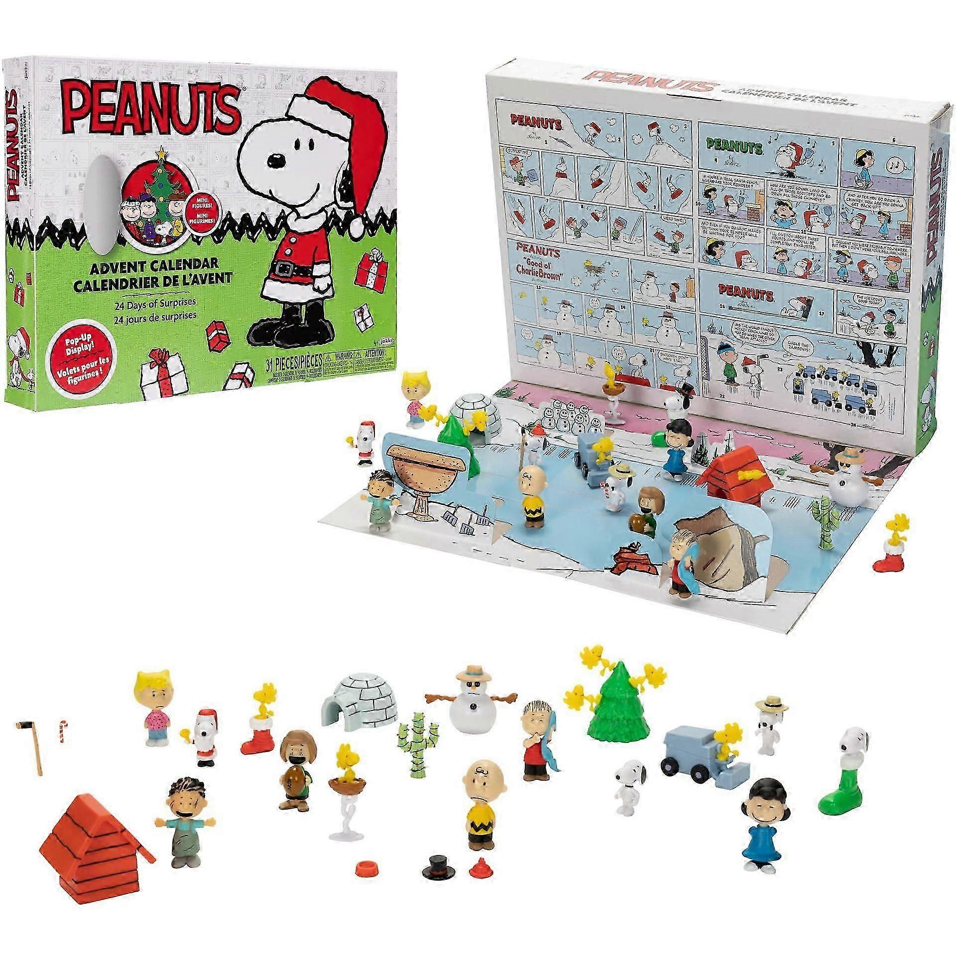 2025 Christmas Advent Calendar Enjoy A 24-day Countdown Surprise! Delightful Scale Figures And Accessories (random Styles Inside)_1