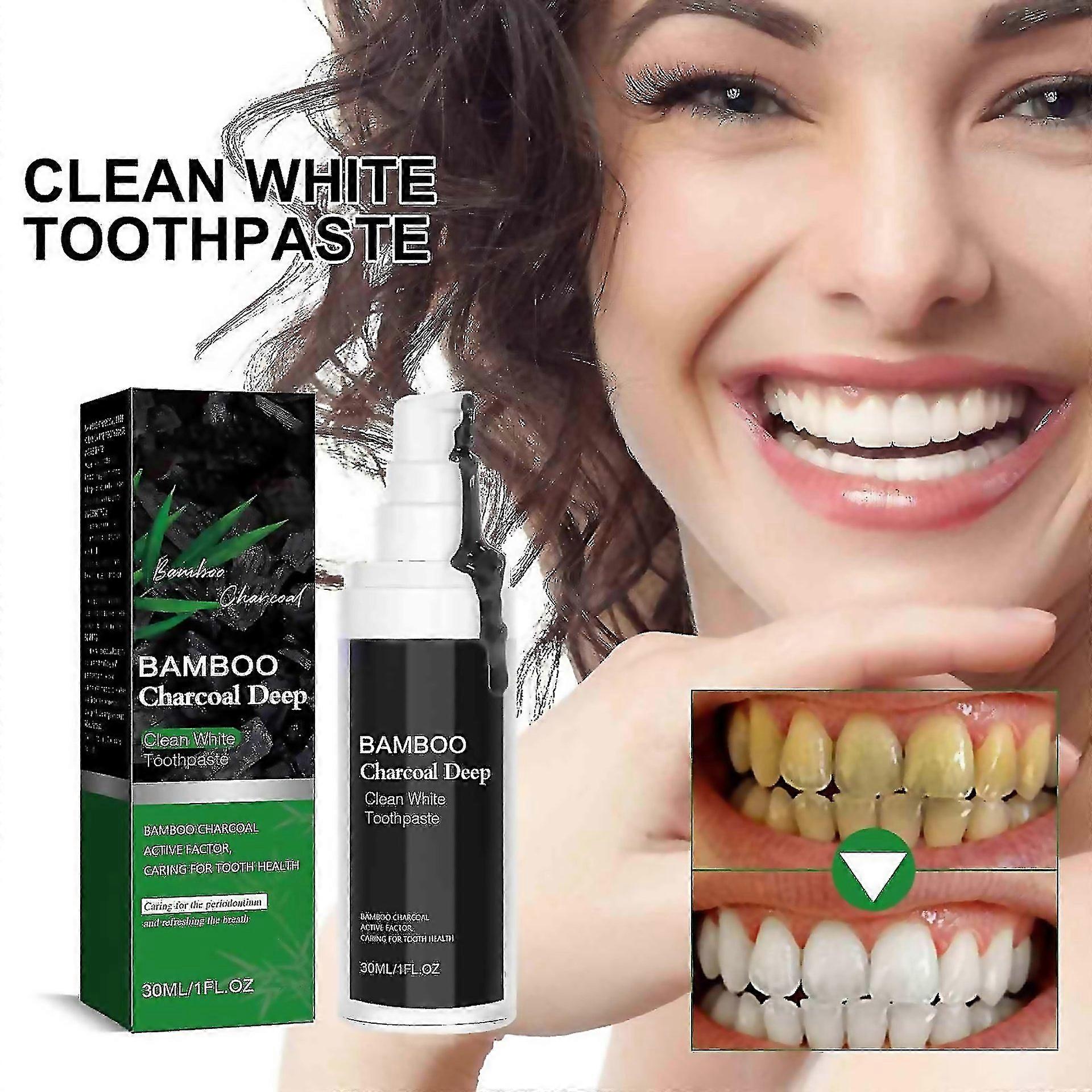 For Charcoal Deep Whitening Toothpaste Whitening Toothpaste Charcoal Deep Cleaning Toothpaste Activa