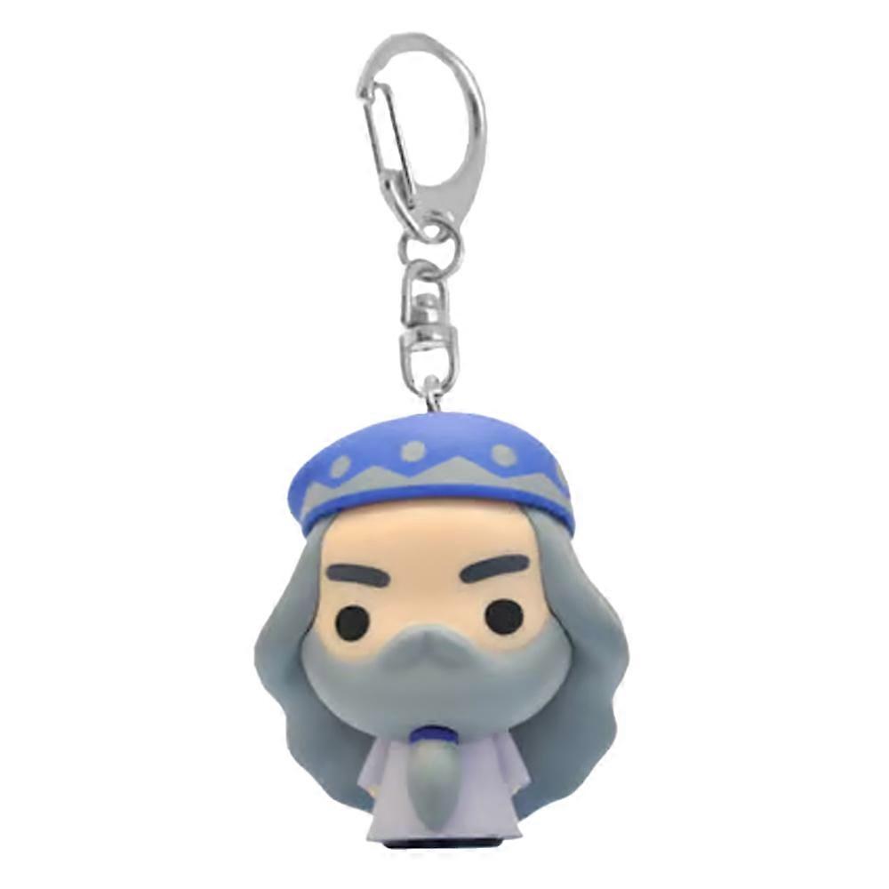 Harry Potter Chibi Metal Albus Dumbledore Keyring