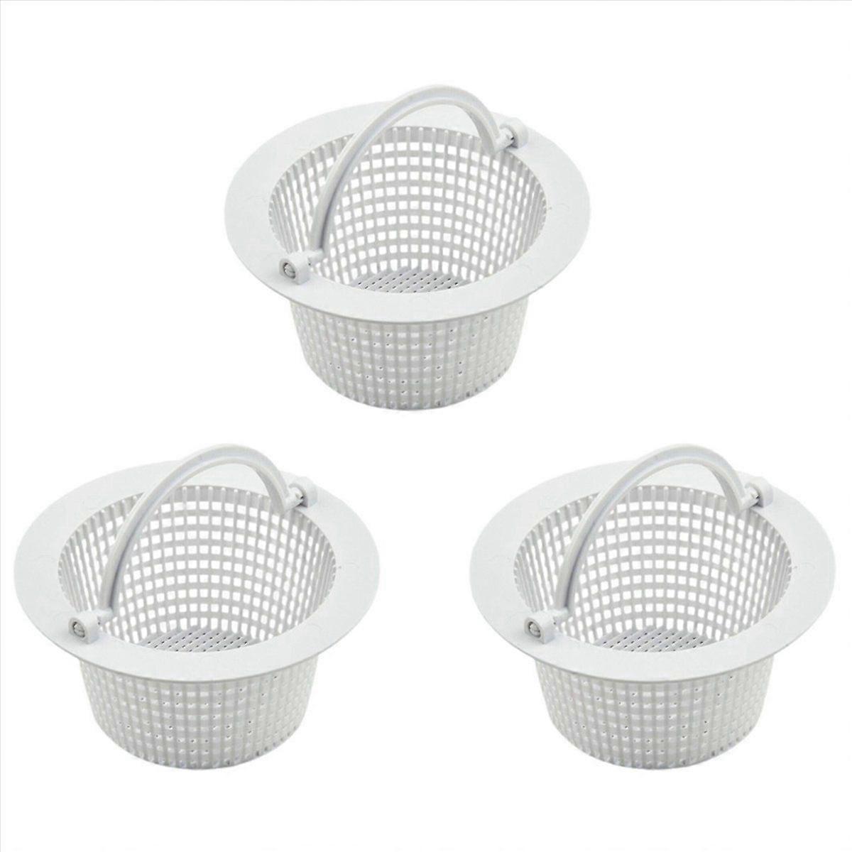 Wall Skimmer Basket with Handle Pool Filter Basket Pool Cleaner