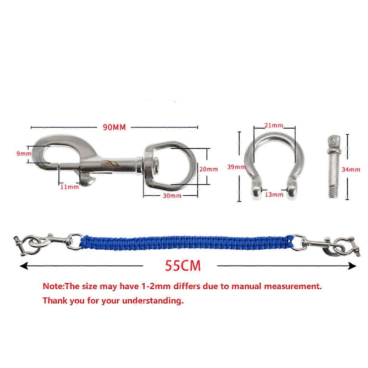 KEEP DIVING Diving Camera Tray Handle Rope Lanyard Strap,Black