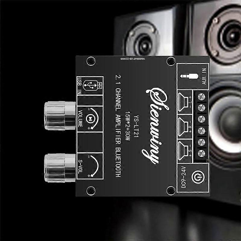 YS-LT21 2.1 Channel Bluetooth Amplifier Board 15W+15W+30W