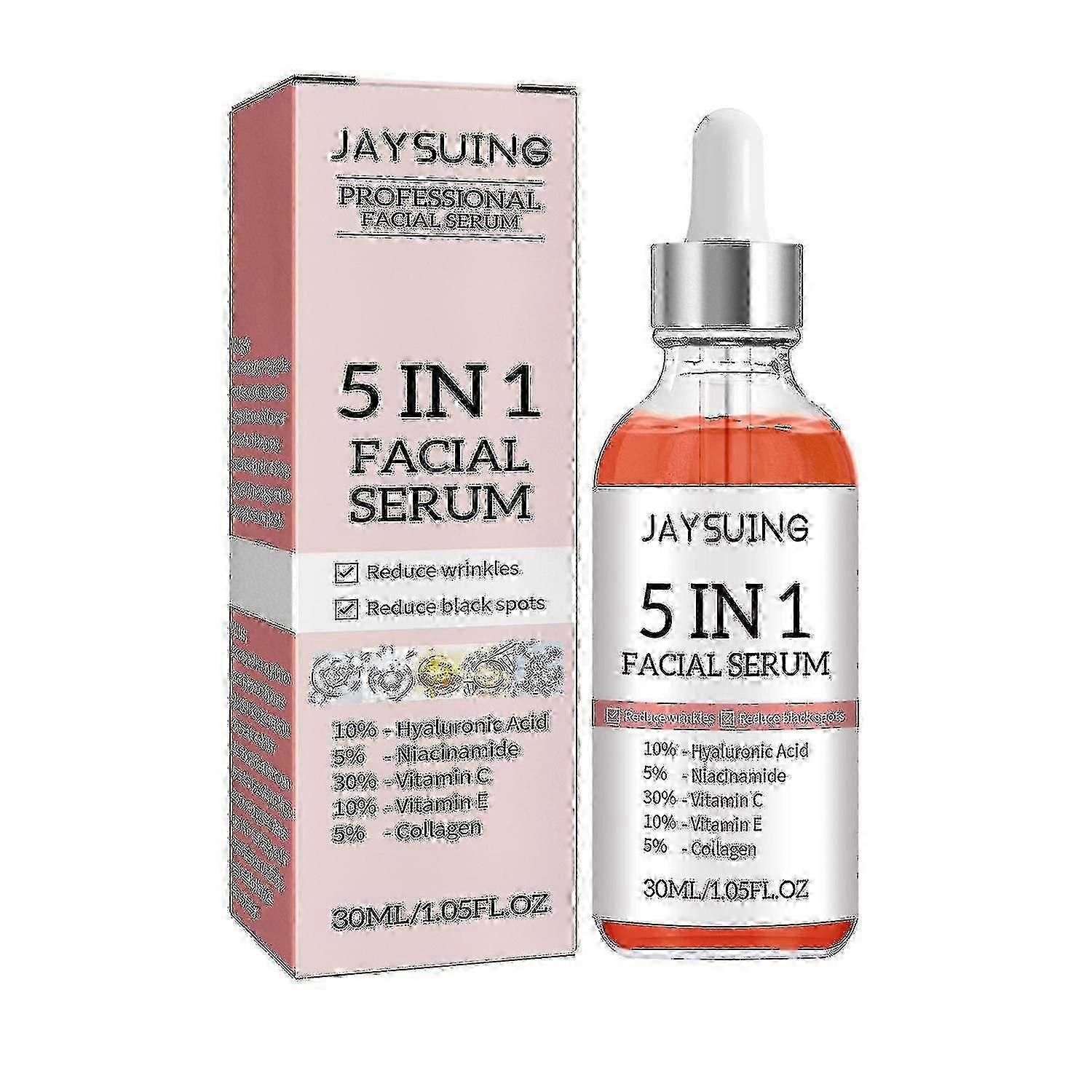 Jaysuing 5combine1سيروم الوجهيتغذية وتجميل البشرة ، وترطيب البشرة ، ومكافحة التجاعيد ، ومقاومة للبشرة | |