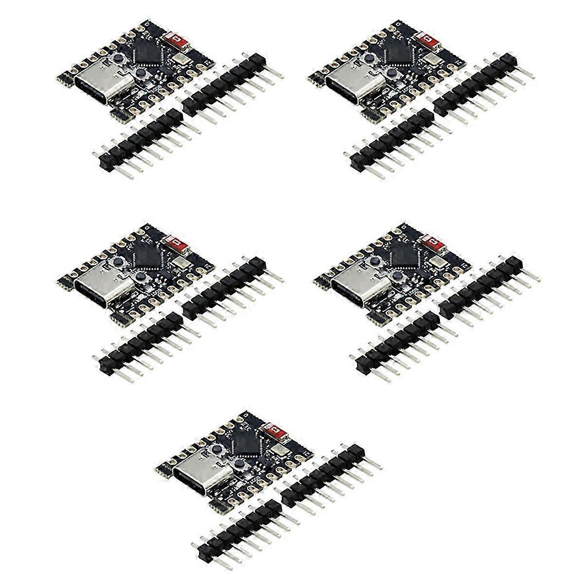 5pcs ESP32-C3 Development Board ESP32 Mini WiFi Bluetooth Development Board Easy Expansion and Power