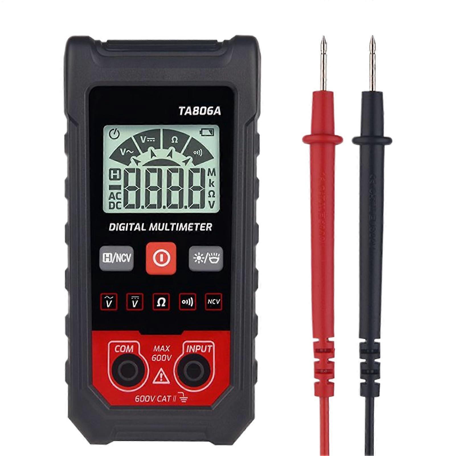Digital Multimeter DC AC Voltmeter With Leads Analog Multimeter Kit Battery Detector For Automotive Circuits