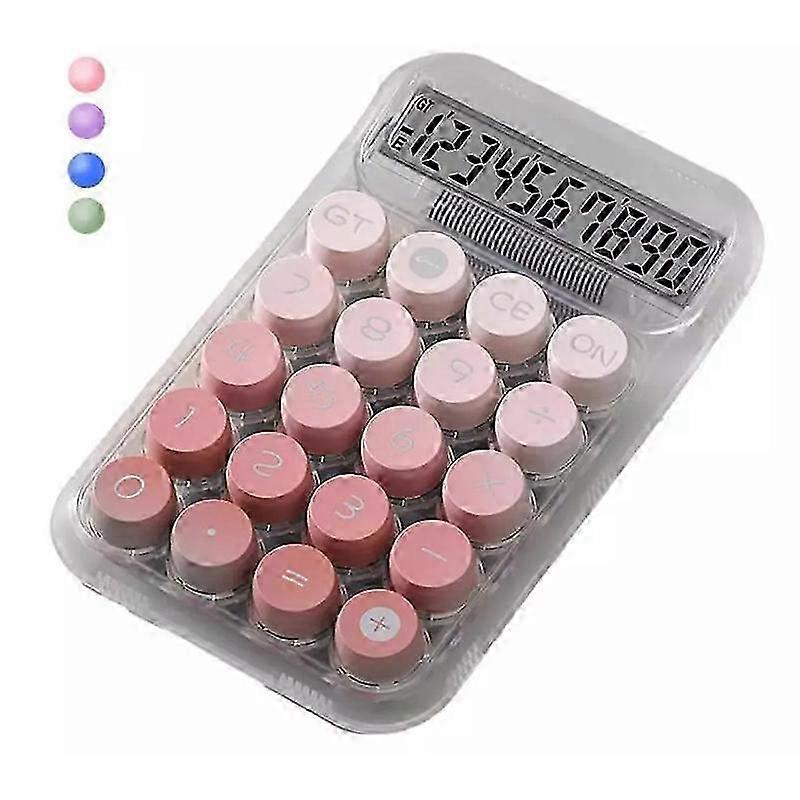 2025 Back to School Gradient Color Calculator, Cute Desktop Calculator Office School