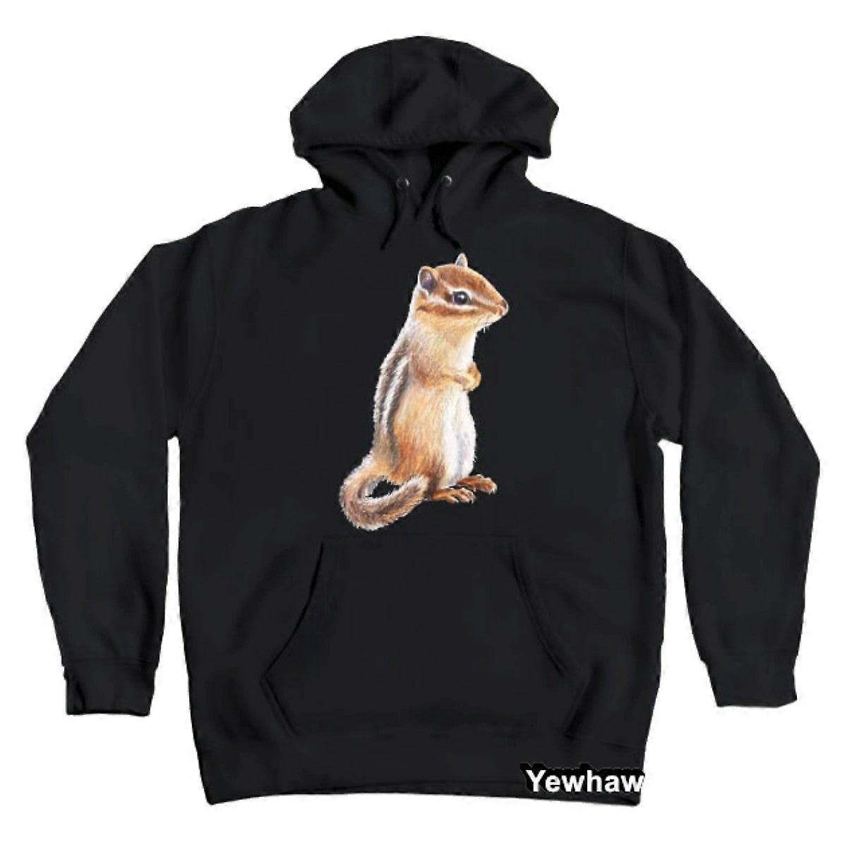 Chipmunk Drawing Hoodie