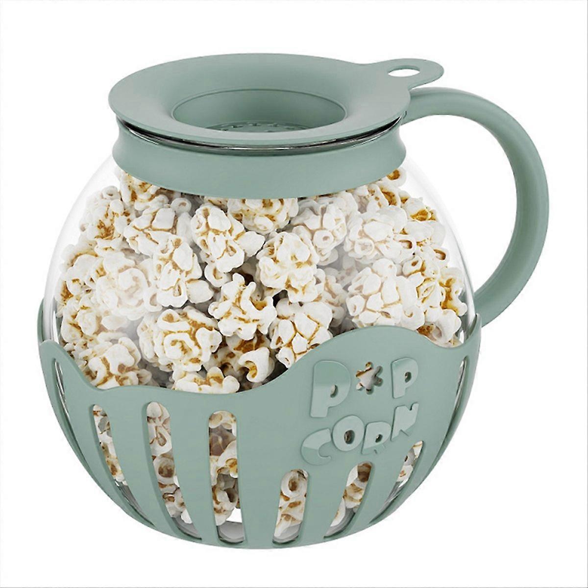 Popcorn Maker Microwave Snack Popcorn Air Poppers,Green