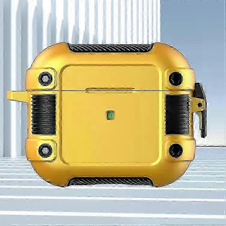 Wireless Earphone Protective Case-TPU+PC for AirPods 3,Yellow Yellow