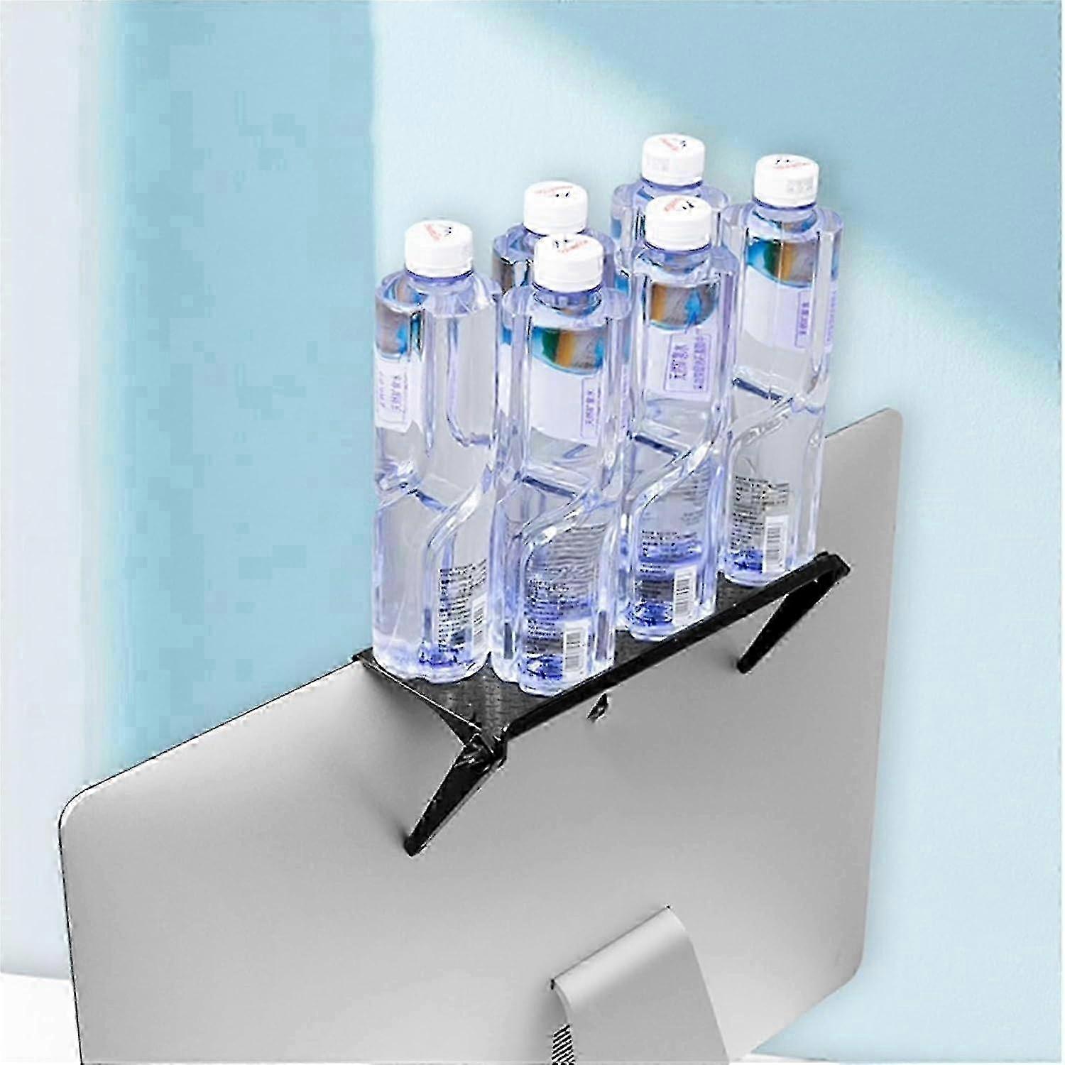 Adjustable TV Screen Top Shelf Display Shelf Computer Monitor Riser Desktop Stand TV Rack TV Top Monitors Simple Bracket(ZWJ-H-2)