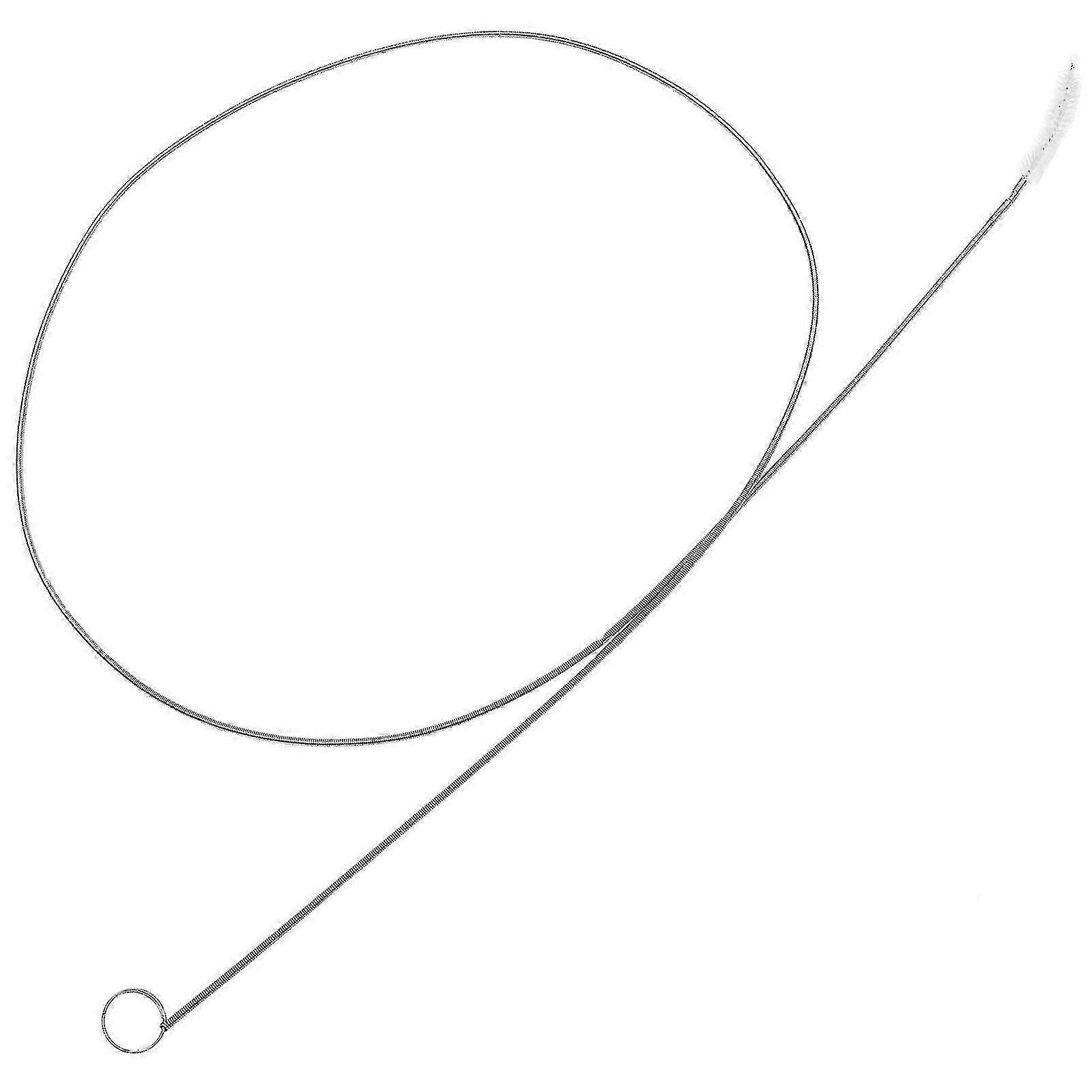 パイプクリーナー冷蔵庫クリーニングツール冷蔵庫スクラブブラシステンレス鋼ドレンチューブクリーニングブラシ-JA