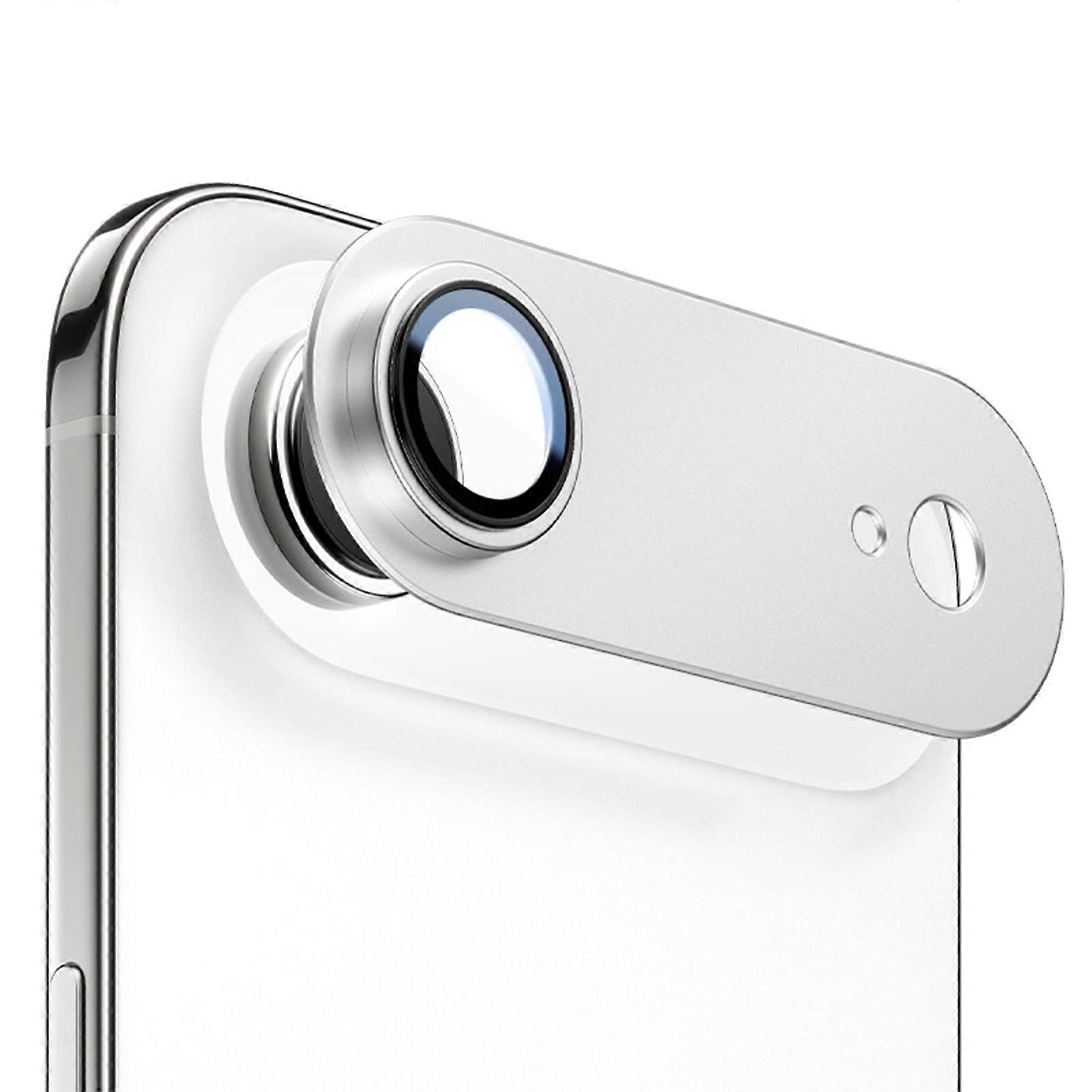 Raised Edged Lens Protector With Matte Surfaces Technology For Phone Precise Openings Scratch Resistant Tempered Glass  Silver