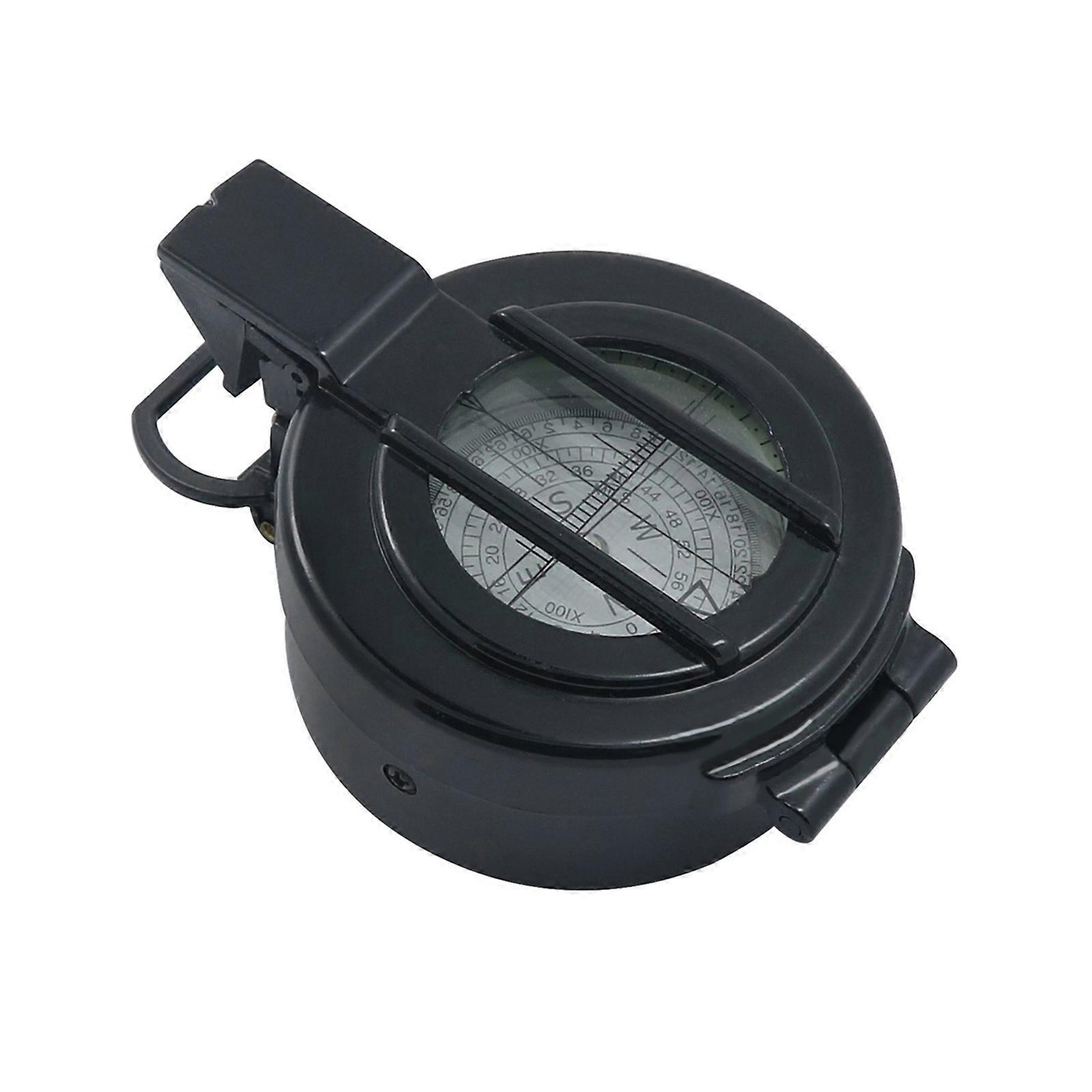 Waterproof Compasses Navigation Vintage Pocket Compasses with Luminous Function for Camping, Hiking, Mountaineering Multicolor