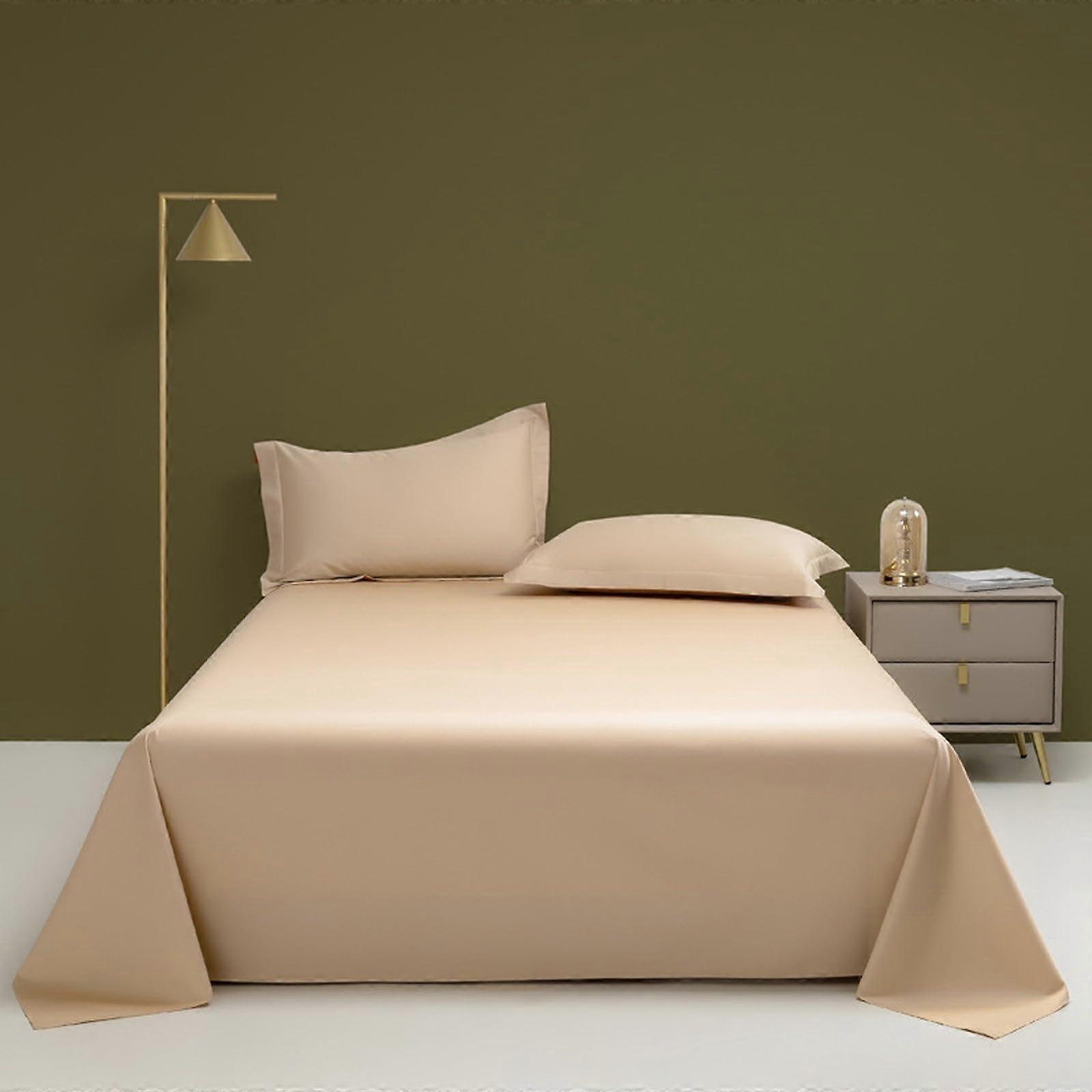 Flat Sheet 245x250cm UltraSoft Hotel Quality Bedding Sheet  Sheet Shrinkage and Fade Resistant