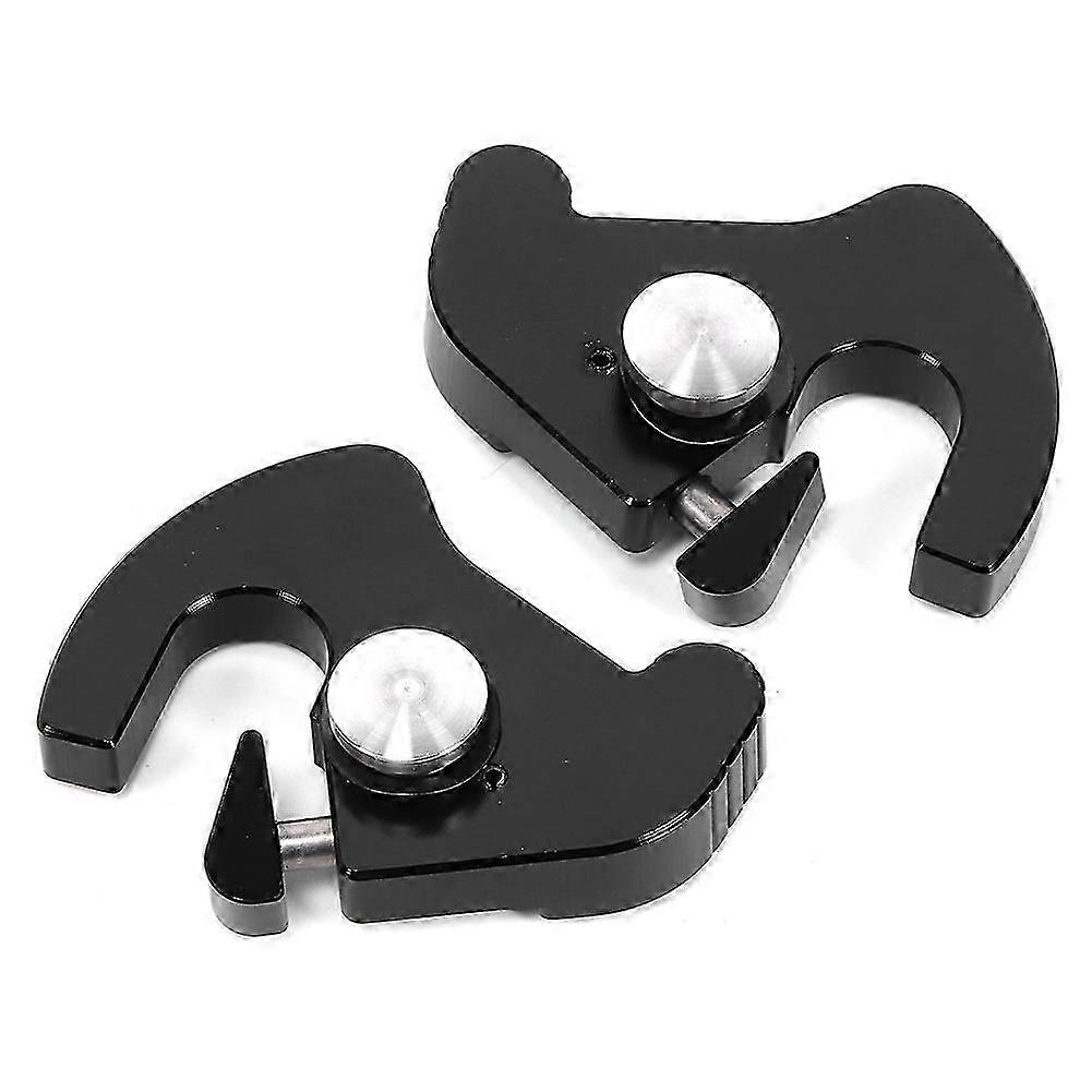 ツーリングオートバイラゲッジラックドッキングラッチキット - CNCアルミニウム左右ペア