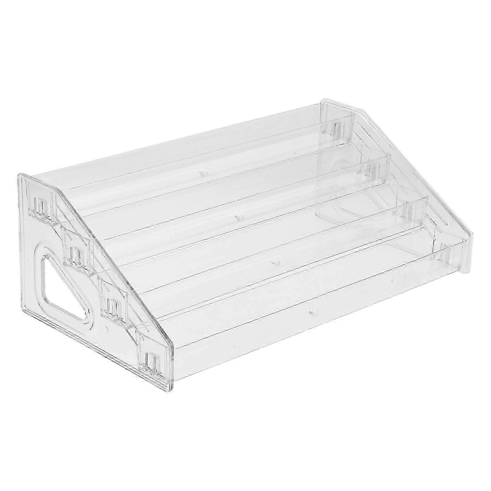 Klar akryl gratulasjonskort arrangør rack lagdelt displaystativ for forhandlere lagringsskjerm 1 stk