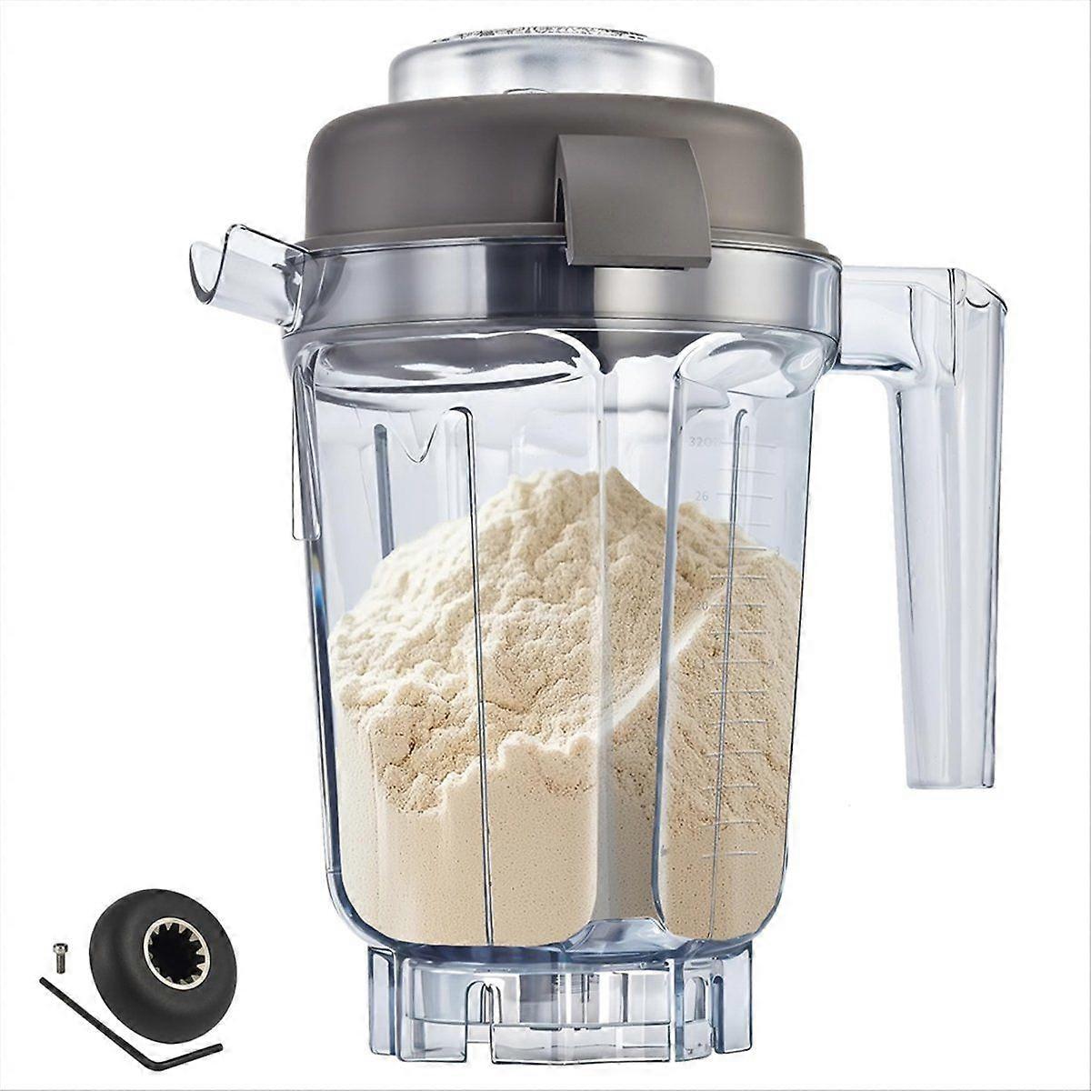 Dry Grains Container 32oz for ,Container for 5200 7500 750 E310 5000 VM0197 VM0101 Professional/Exp