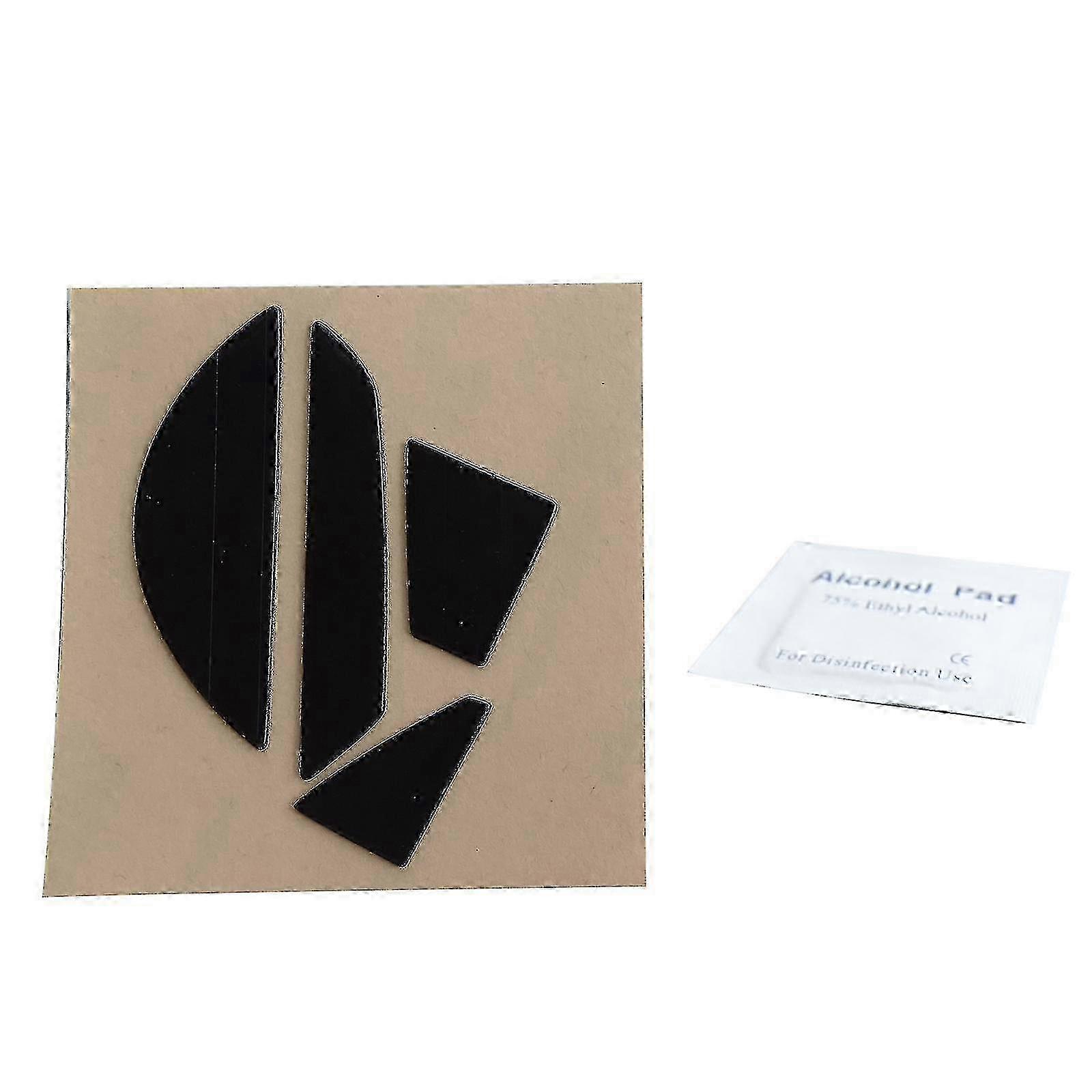 0.6mm Black Gaming Mouse Feet Replacement for Razer Basilisk X Hyperspeed - 1 Set of Mouse Skates