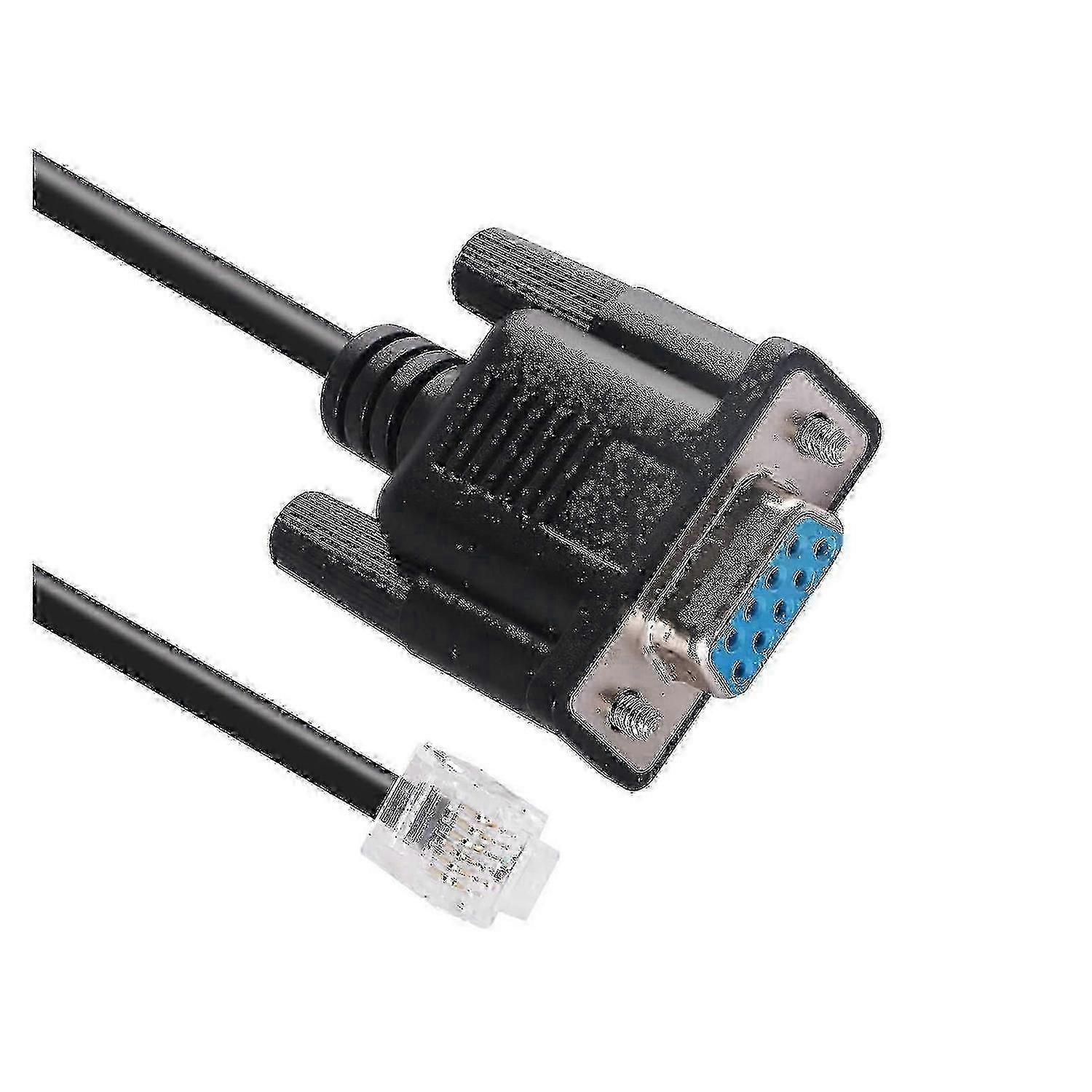 DB9 to RJ12 6P6C PLC Programming RS232 Serial Cable for DirectLOGIC DL05 DL06 DL105 DL205 D3-350 D4-450 D2-DSCBL SZRH