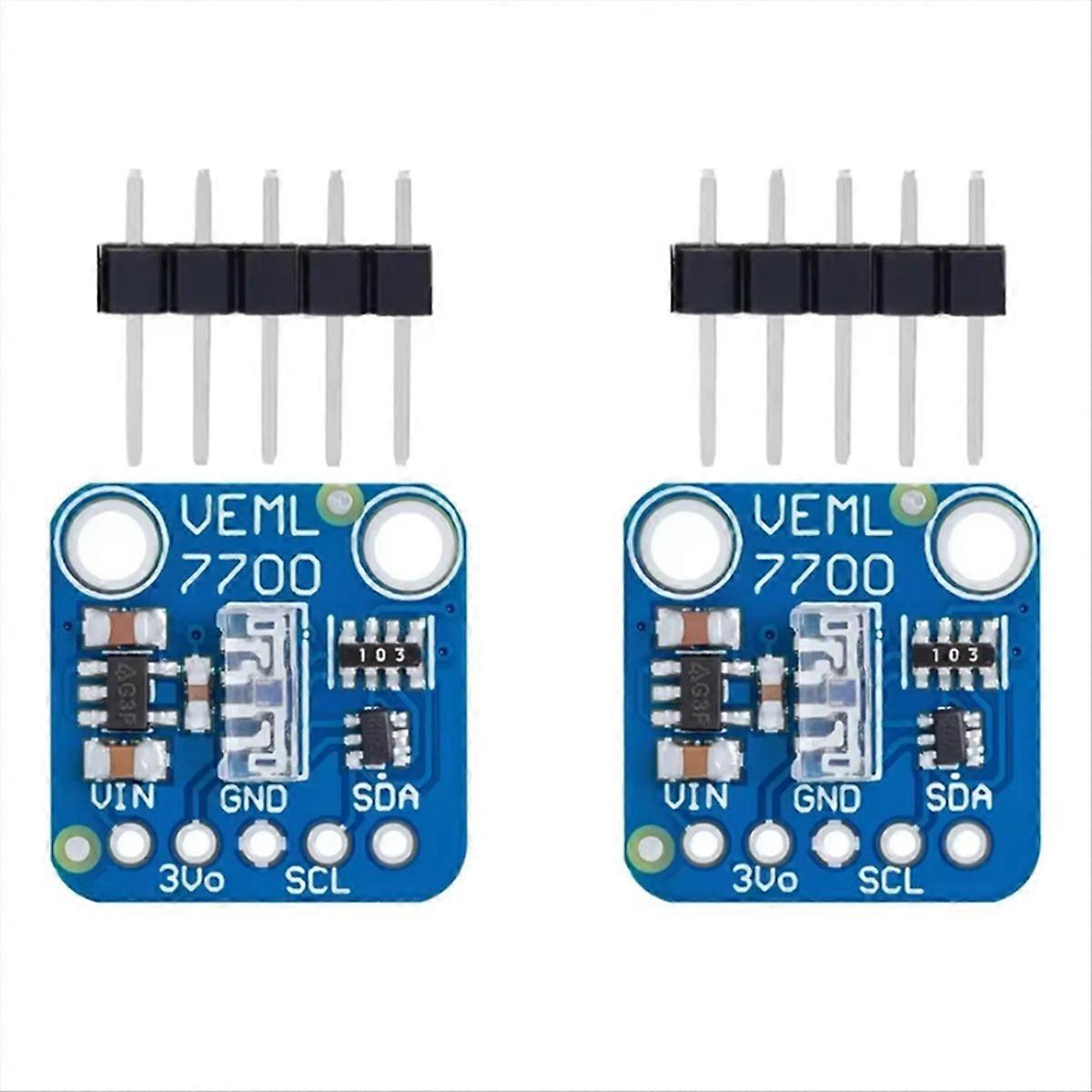 2PCS VEML7700 Ambient Light Sensor Module 120k Lux Light Measuring Sensor Board Interface for
