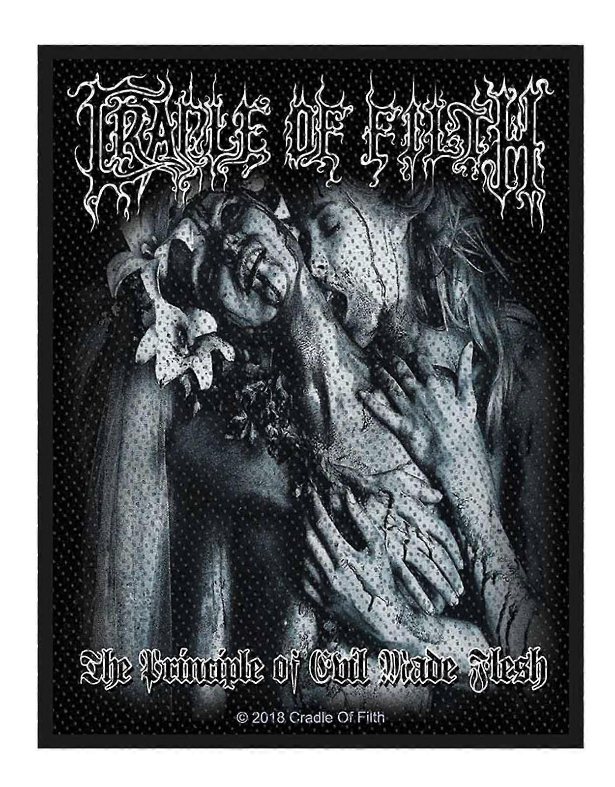 Cradle Of Filth Patch Principle of Evil Made Flesh Band Logo new Official