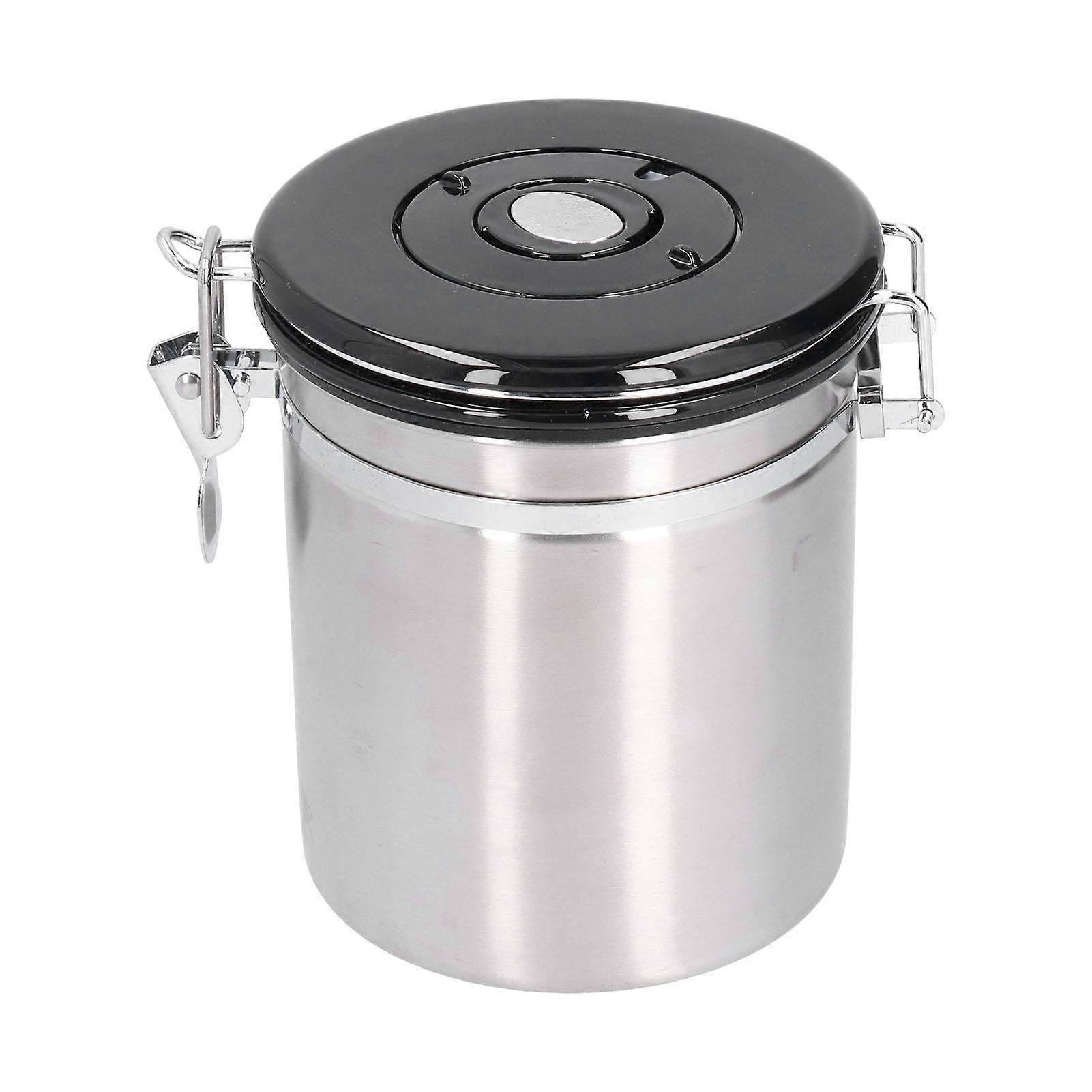 Coffee Containers 1.5L Good Sealing Venting Coffee Bean Storage for Kitchen Using