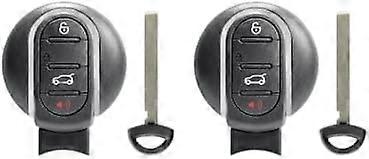 2025 Latest Model 4-Button Smart Car Key Remote Control Replacement for Mini Cooper 2015/2016/2017/2018/2019 with FCC ID:NBGIDGNG1 434MHZ Hitag3 Chip