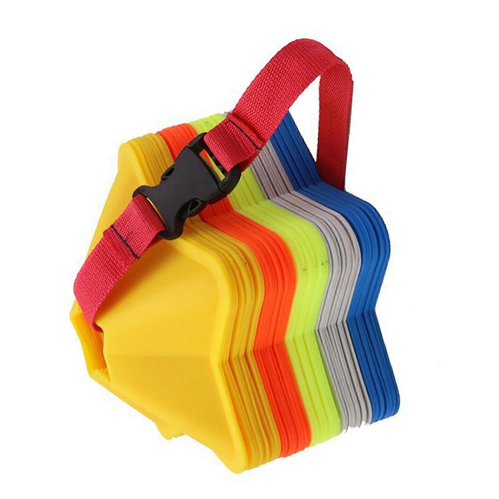 Durability Football Training Markers Improve Passing Accuracy Star Soccer Agilities Cones For Skill Development Multicolor