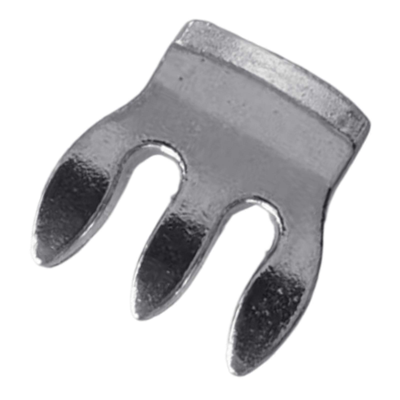 Metal 3 Grip Viol Practice Quiet Secure Noise Suppression Tool For Quiet Constantly Execution  Silver