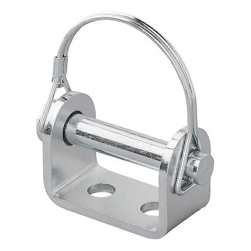 Tailgate hinge bracket 71 mm / Ø12 mm with locking pin and retaining clip