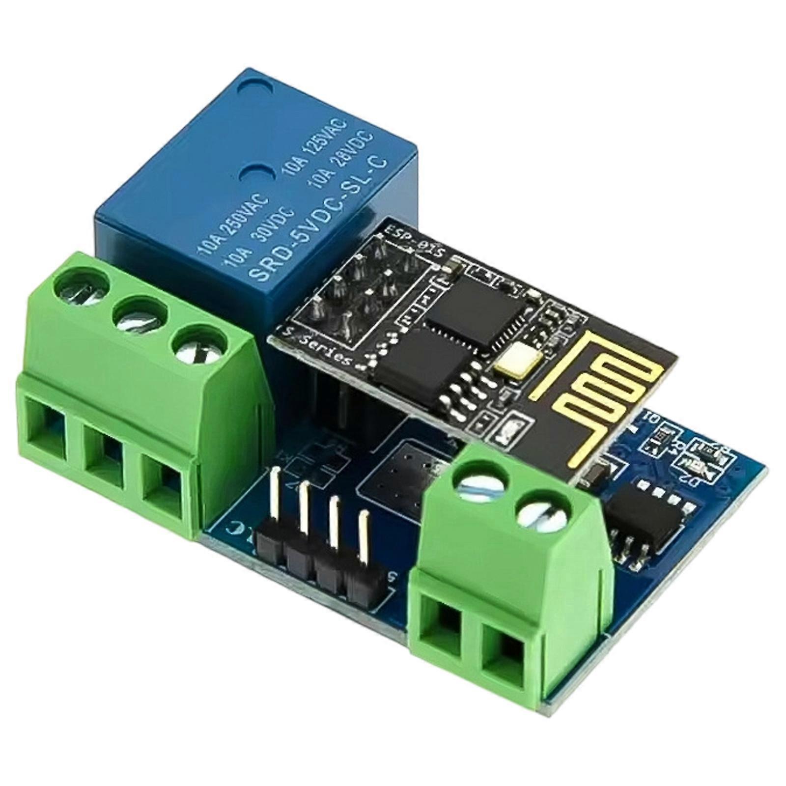 Bulid 5V WiFi Development Board With 10A Retransmit Compatible For Device Creation Multicolor