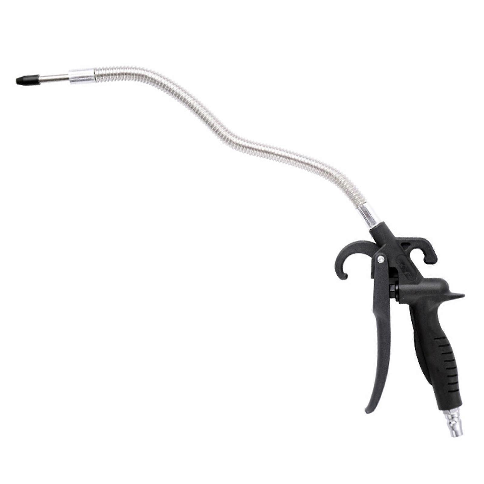 Compactly Pneumatic Air Dusters Cleaning Tool With Rotatable Bendable Nozzle Secure Alloy Body For Tight Space Access Multicolor